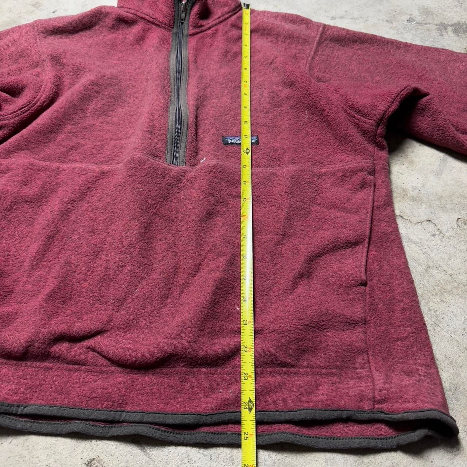 Patagonia Vintage 90s patagonia fleece quarter zip up sweater Size L / US 10 / IT 46 - 7 Thumbnail