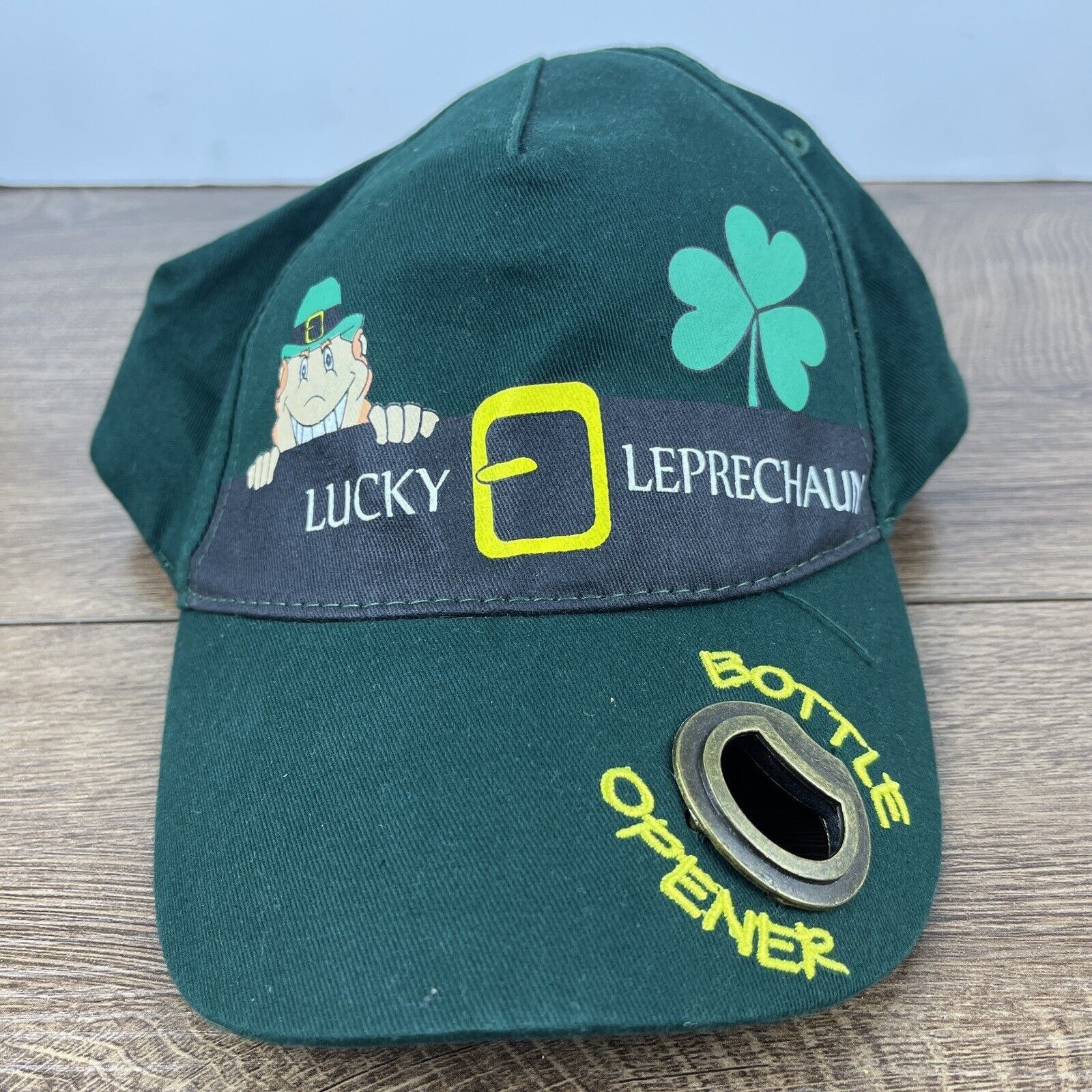 Other Lucky Leprechaun Hat Bottle Opener Green Hat Adjustable Adul Size ONE SIZE - 1 Thumbnail