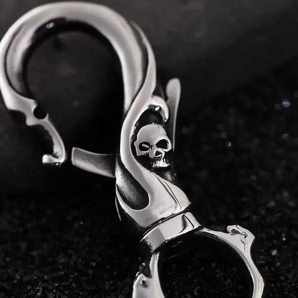 Other Midori x Reiya Punk Skull Carabiner Keychain Size ONE SIZE - 3 Thumbnail