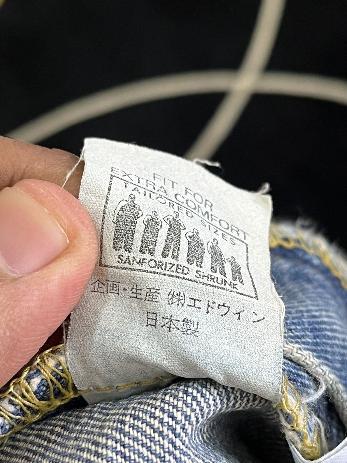 Lee Vintage Lee Riders Selvedge Distressed Denim Size US 29 - 14 Thumbnail