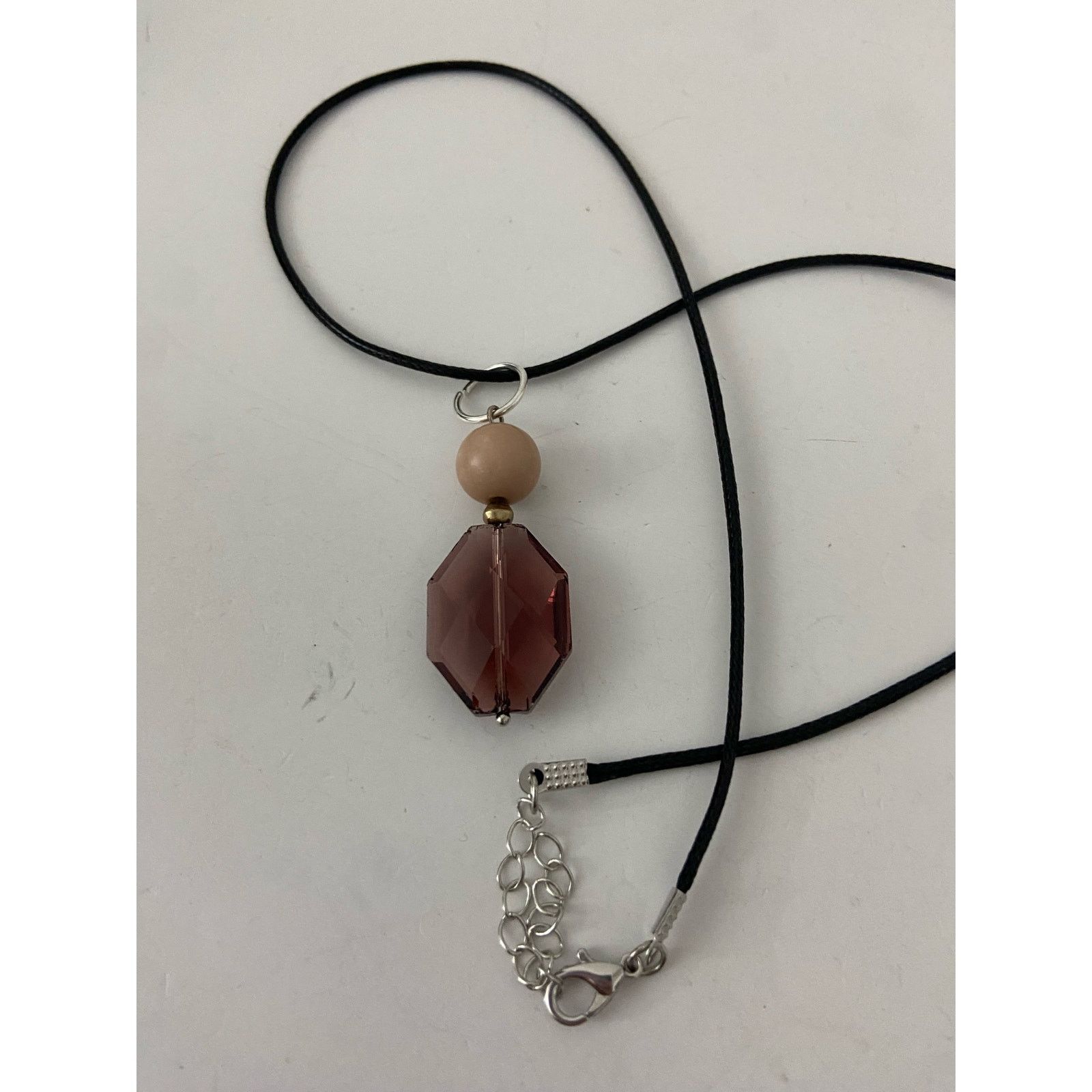 Handmade glass pendant necklace Size ONE SIZE - 4 Thumbnail