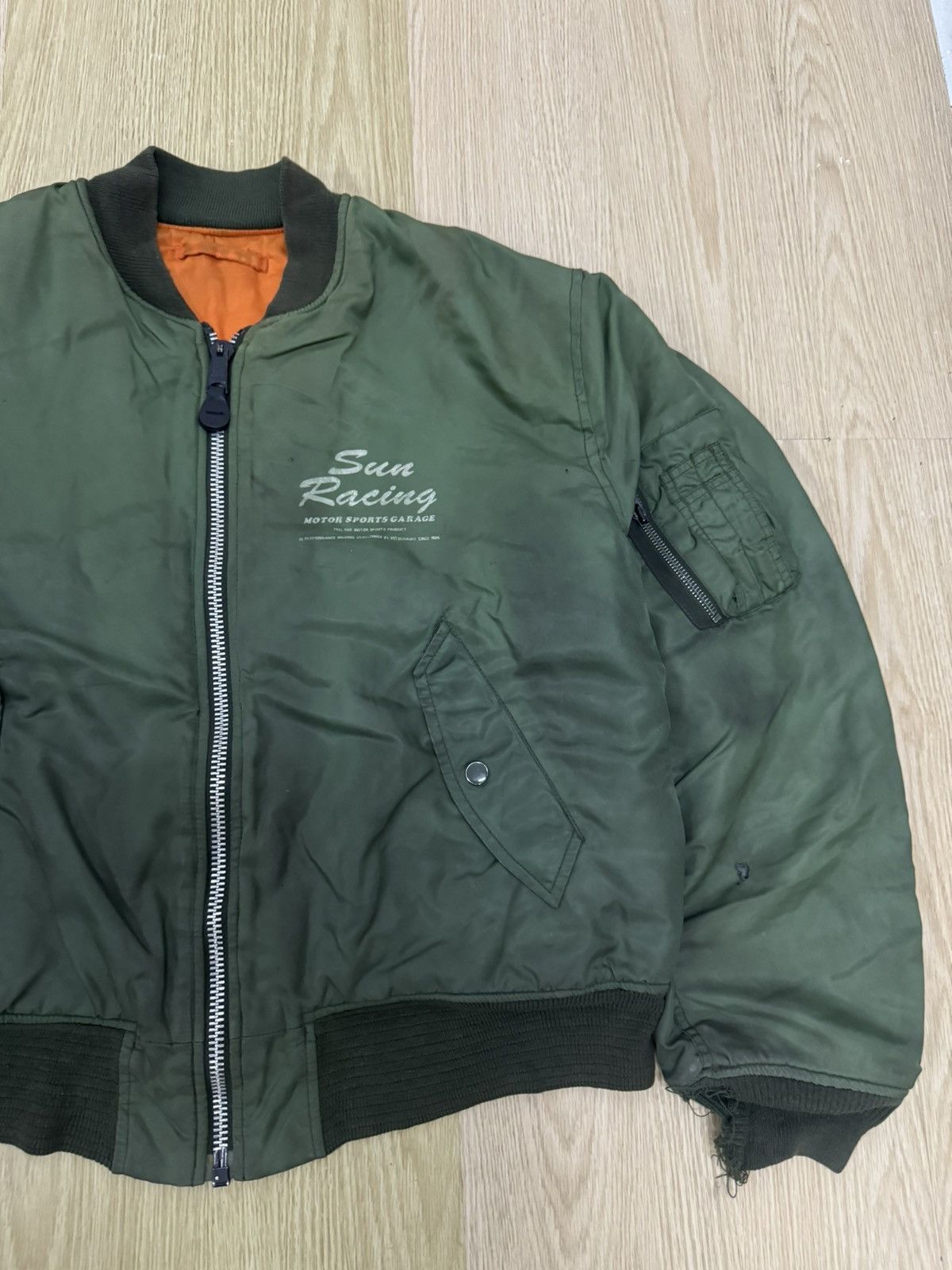 Vintage Vintage Sun Racing Motor Sports Garage Japan bomber Size US L / EU 52-54 / 3 - 3 Thumbnail