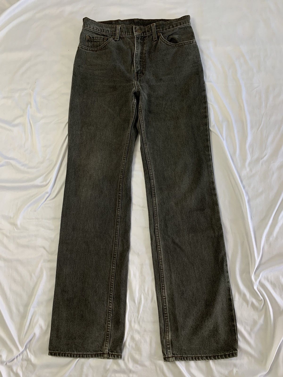 Levi's Vintage levis 512 stone black kapital edwin wrangler lee Size US 30 / EU 46 - 4 Thumbnail