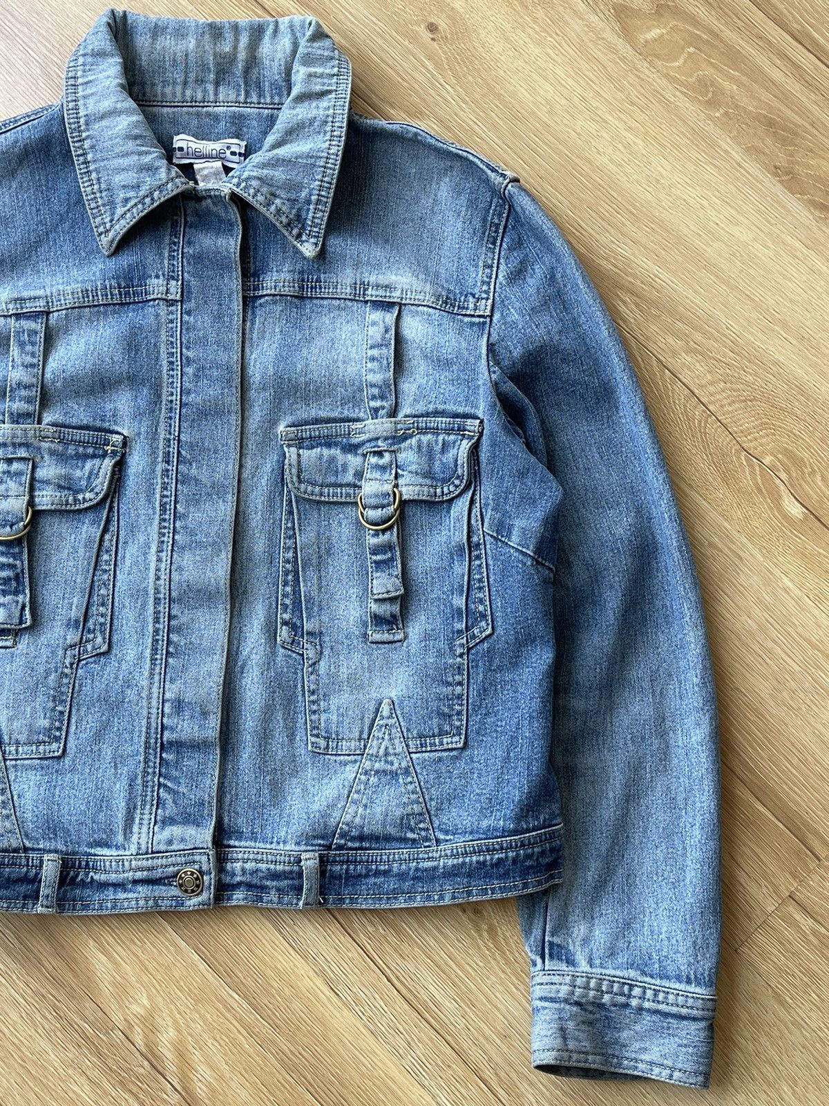 Japanese Brand Archive Denim Bondage Jacket D-Ring Straps Utility Y2K Goth Size US S / EU 44-46 / 1 - 2 Thumbnail
