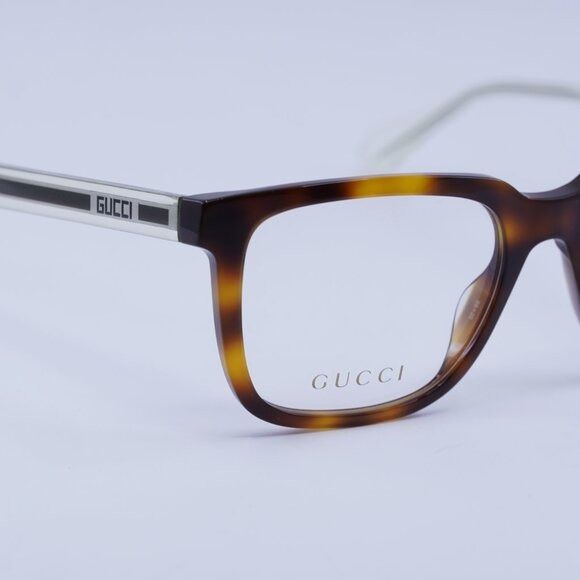 Gucci 🕶️ New Gucci GG0560O 006 Eyeglasses - Havana Frame Size ONE SIZE - 4 Thumbnail