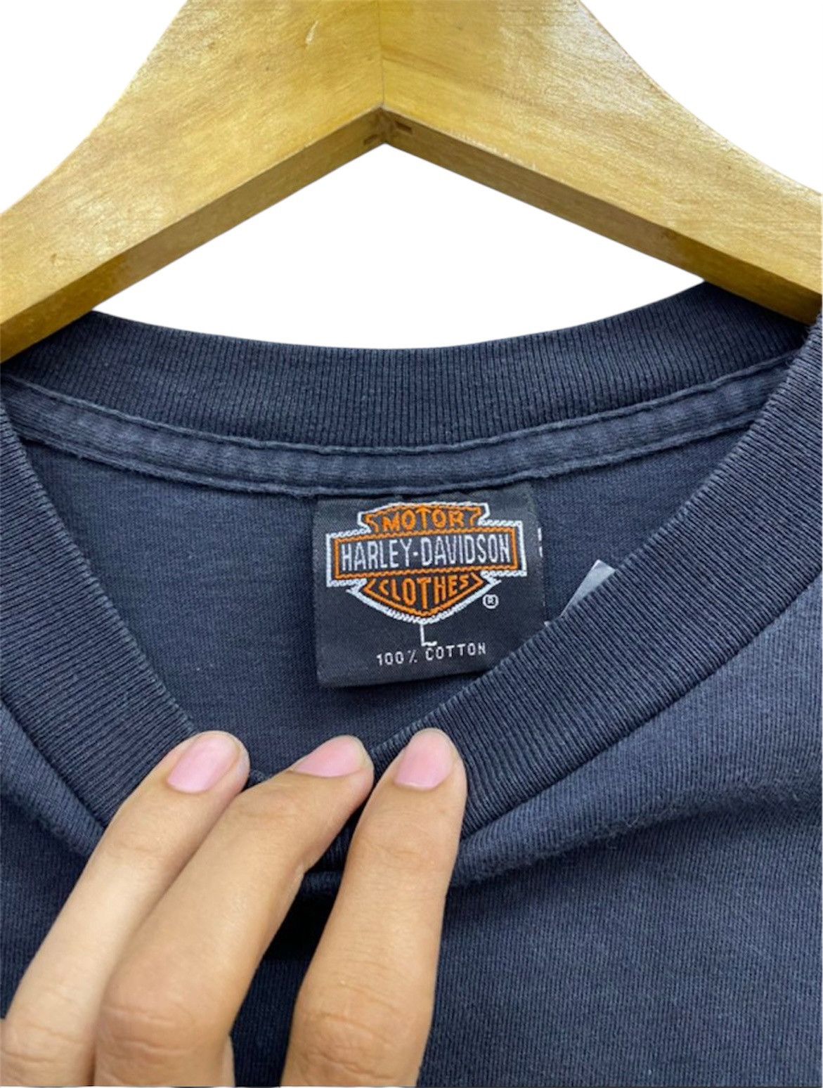 Harley Davidson Vintage Harley Davidson Longsleeve Size US L / EU 52-54 / 3 - 5 Thumbnail