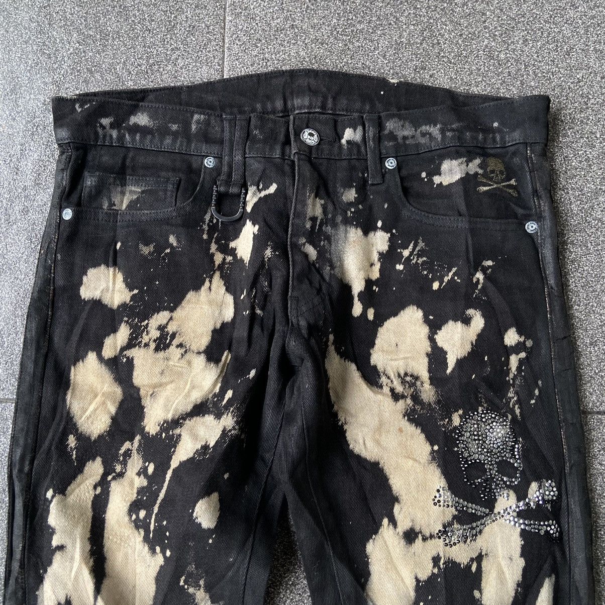 Japanese Brand Roen Bleach Stain Denim Size US 31 - 3 Thumbnail