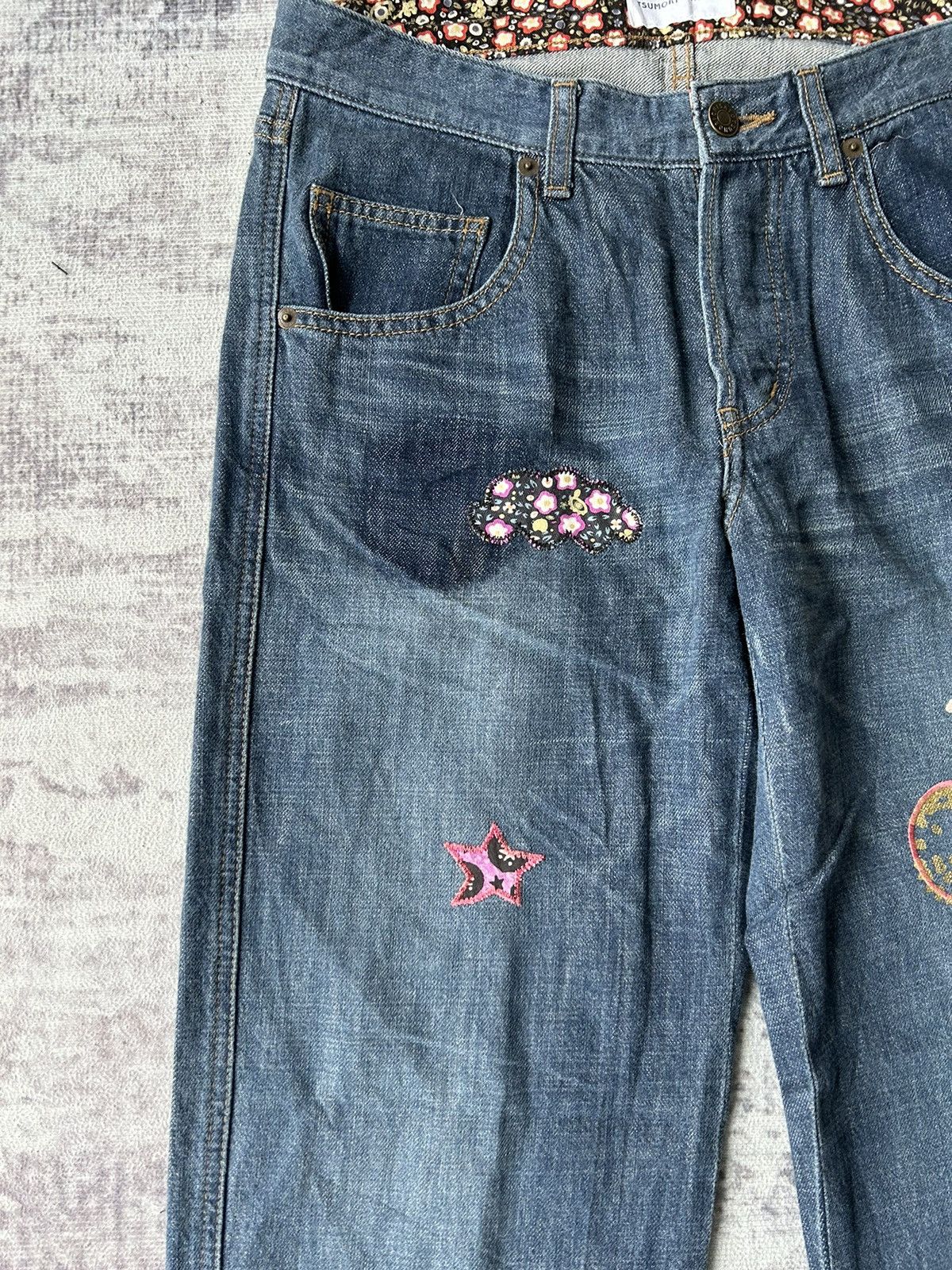 Tsumori Chisato Tsumori Chisato Patchwork Jeans Size US 30 / EU 46 - 3 Thumbnail