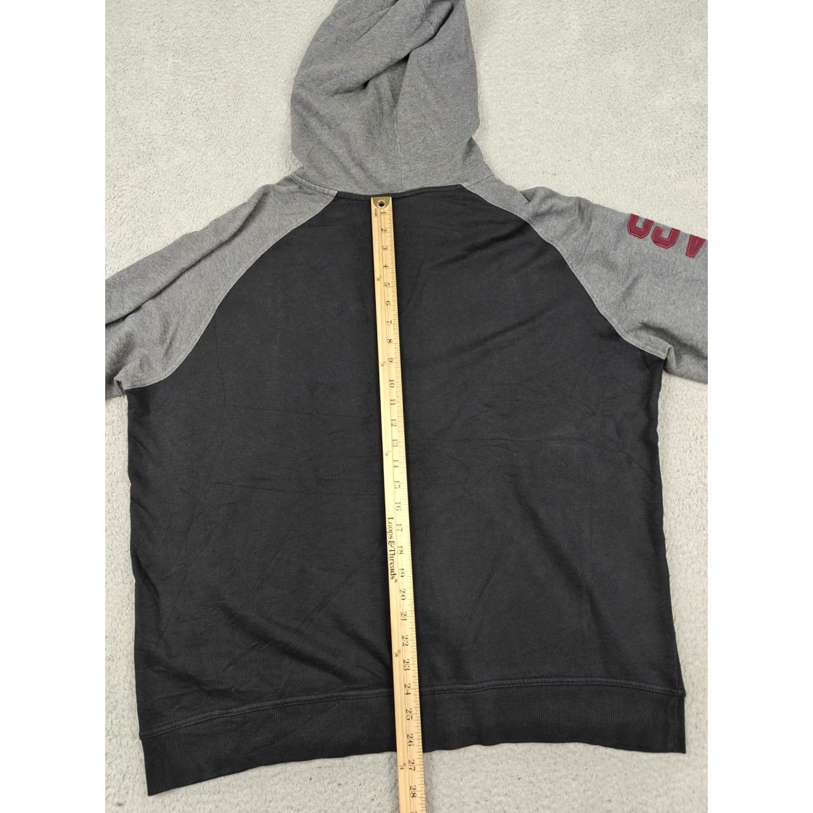 Champion VINTAGE Champion Hoodie Mens 2XL Black Full Zip UChicago Seal Patch Fleece 90s Size US XXL / EU 58 / 5 - 6 Thumbnail