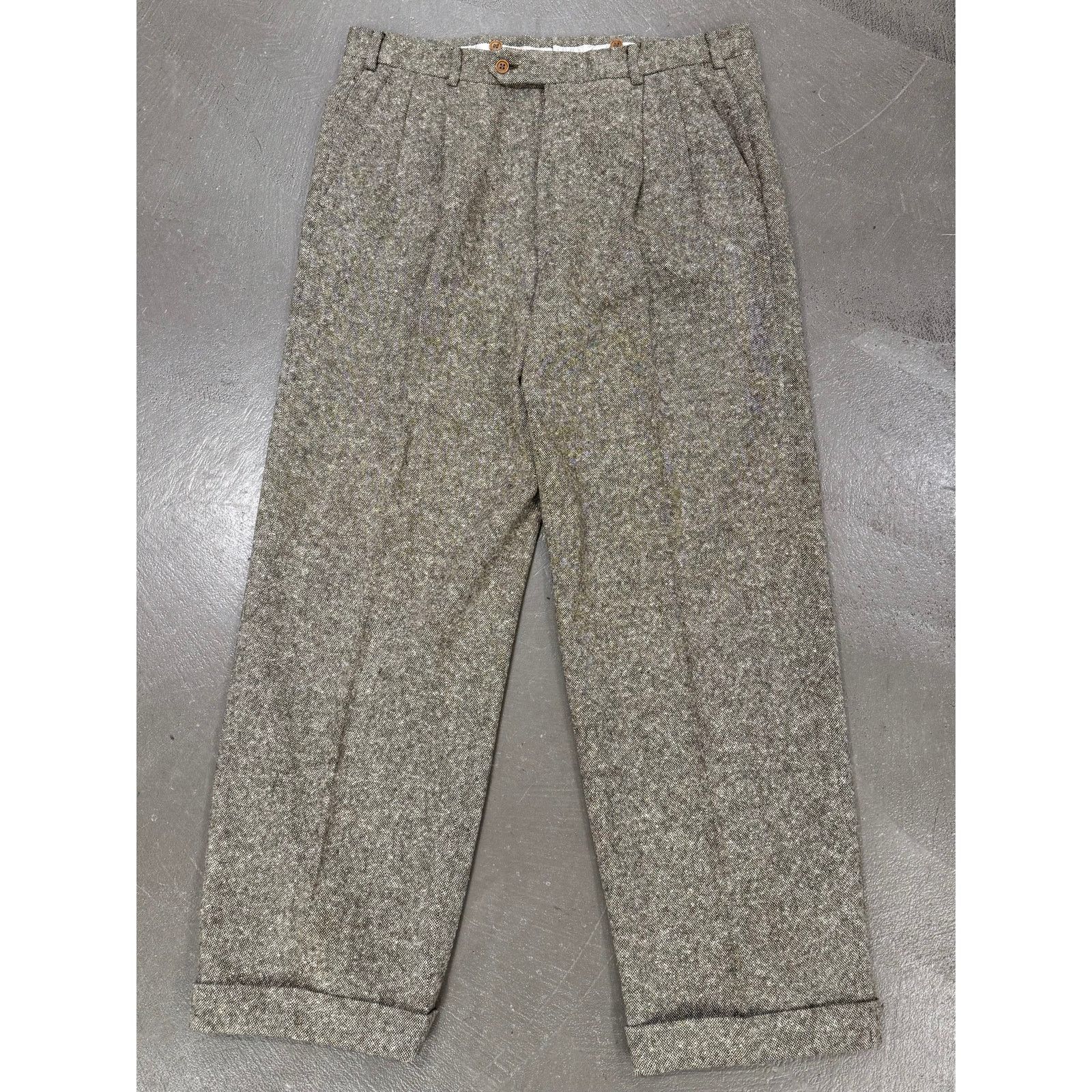 Hermes 1990s Hermes wool tweed suit set Size 50L - 7 Thumbnail