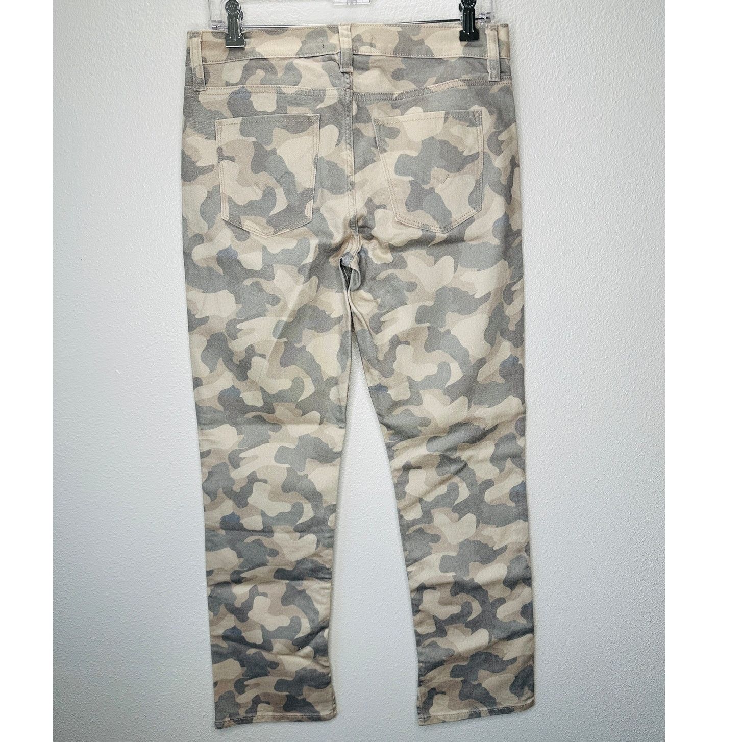 Hudson Hudson Nico Peyote Camo Mid-Rise Split Ankle Zip Jeans 29 Size 29" - 6 Thumbnail