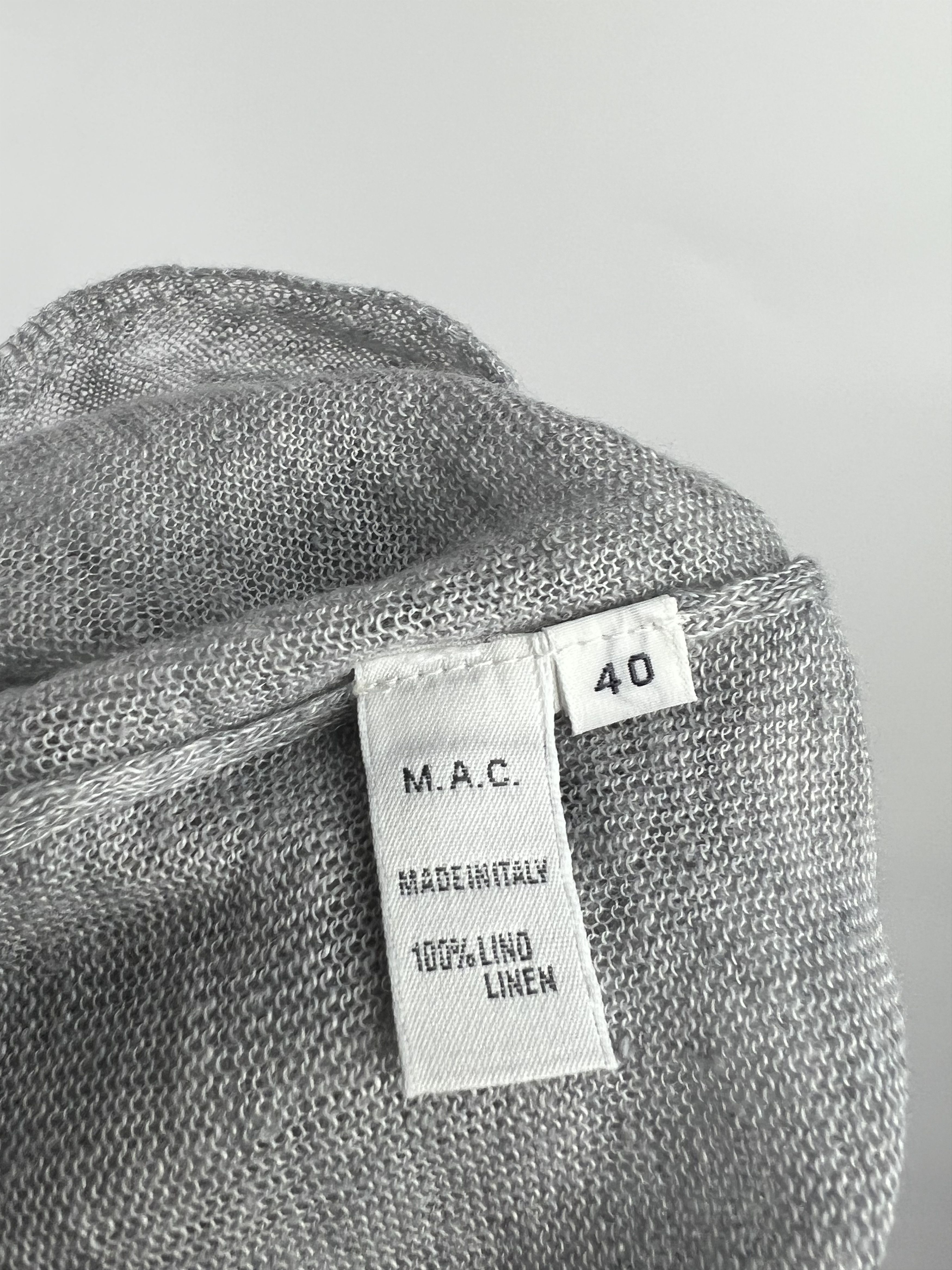 Other Gentry Portofino Women's Gray Linen Top Size 40 Size S / US 4 / IT 40 - 14 Thumbnail