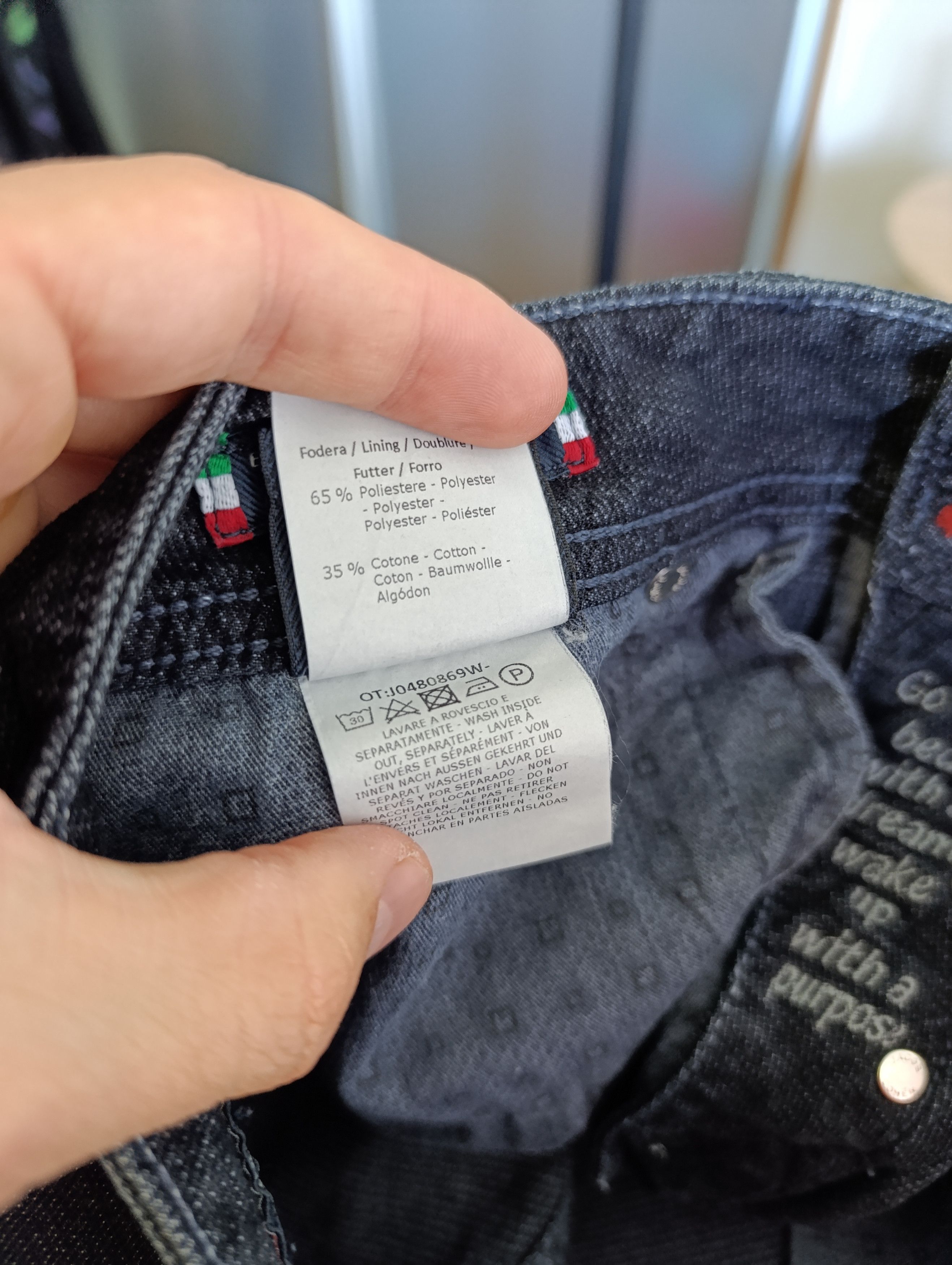 Designer JACOB COHEN HOSEN EXCLUSIVE ITALIAN JEANS J688 COMF PANTS Size US 31 - 21 Thumbnail
