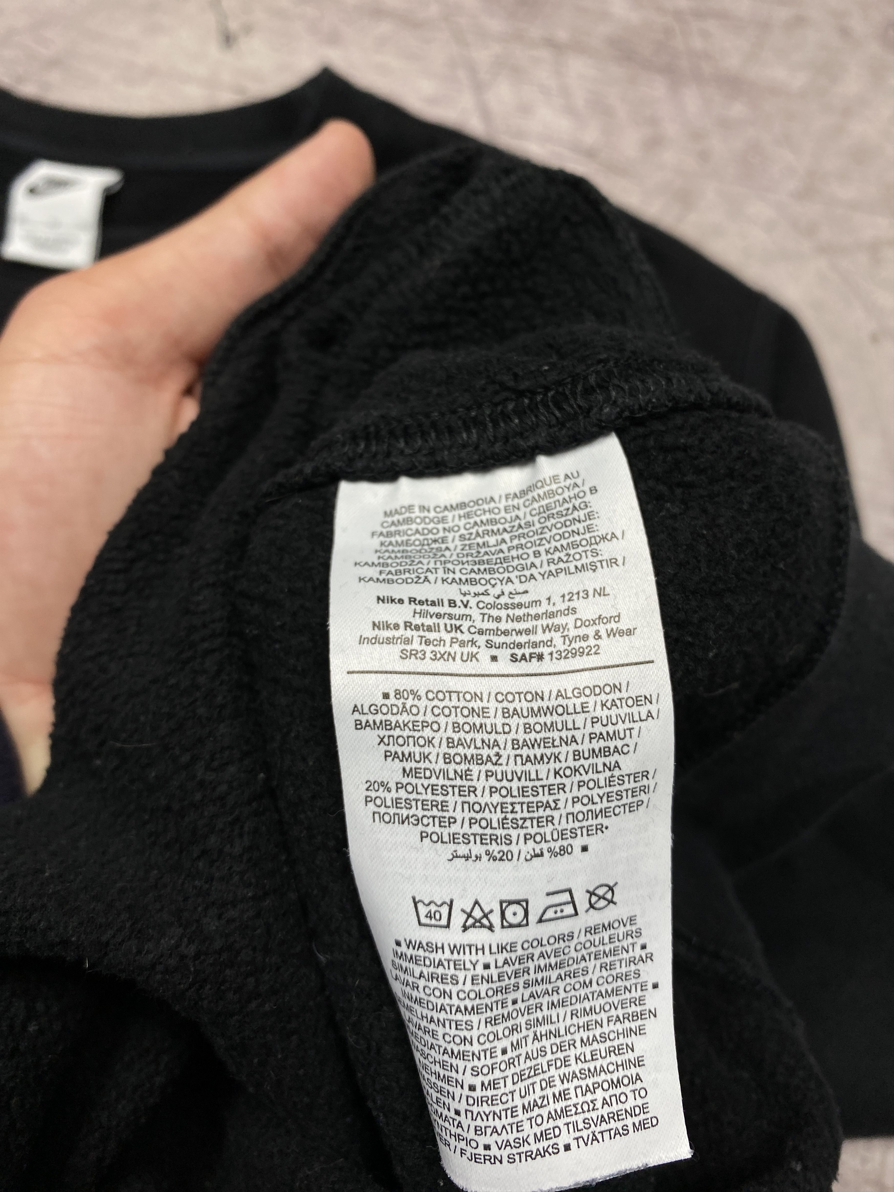 Nike × Vintage Nike Mens Track Suit Sweatshirt + Sweatpants Pants Size US 36 / EU 52 - 6 Thumbnail