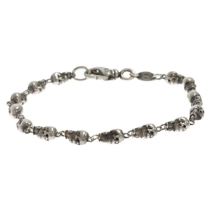 Chrome Hearts Chrome Hearts Skull Link Bracelet | Grailed