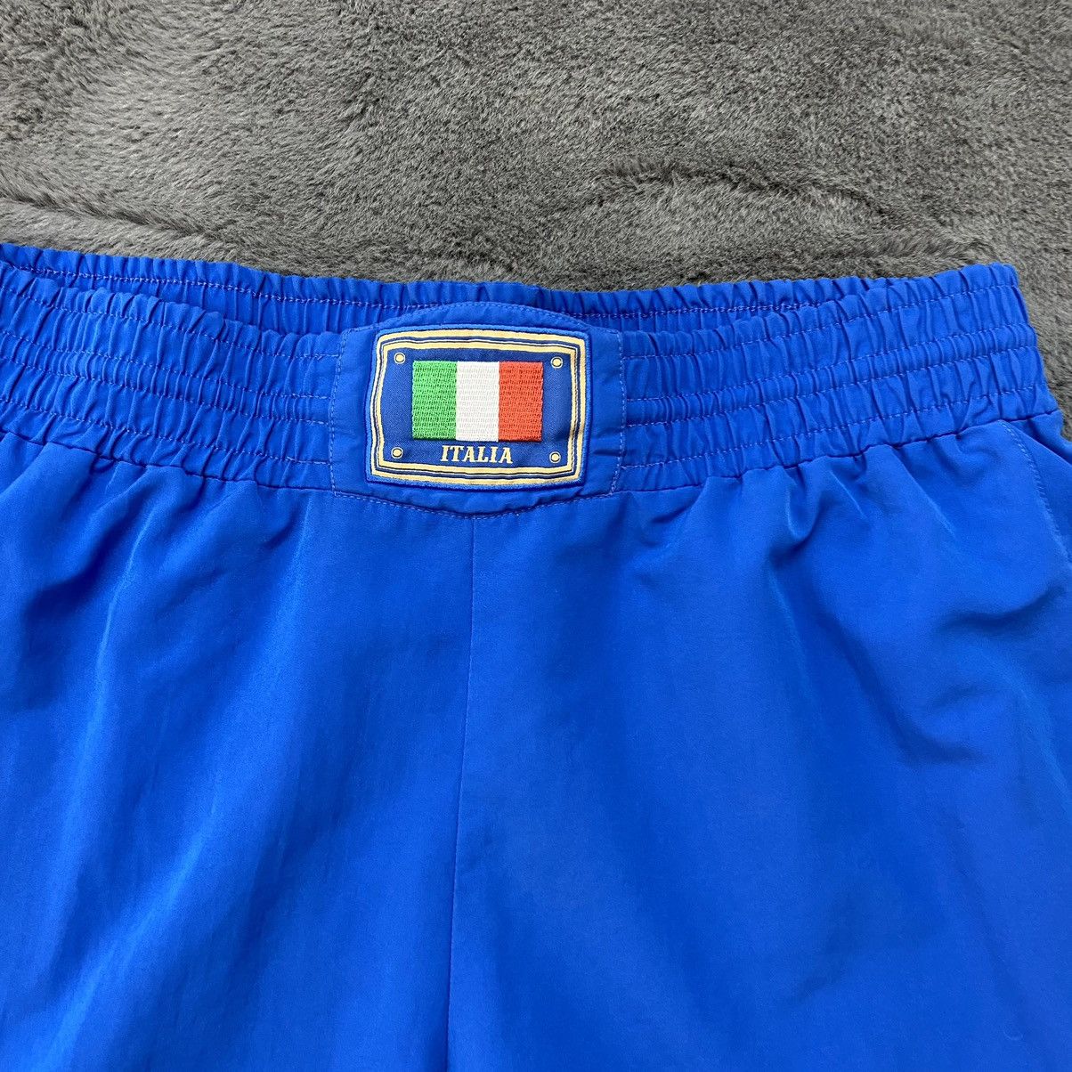 Puma × Vintage Italy Vintage Home Football Soccer Shorts Blue Puma Men Size US 36 / EU 52 - 8 Thumbnail