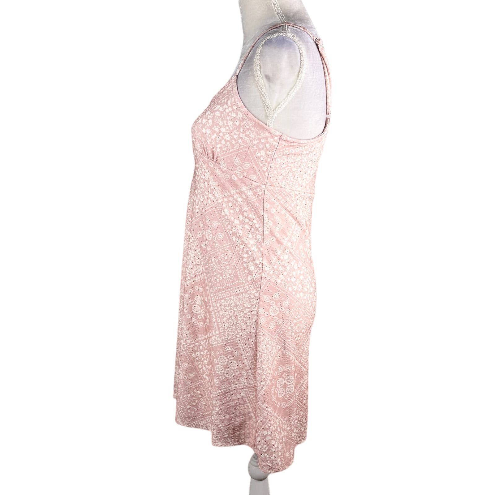 Other Altar'd State Dress M Pink Cream Adjustable Straps Mini Size M / US 6-8 / IT 42-44 - 11 Thumbnail