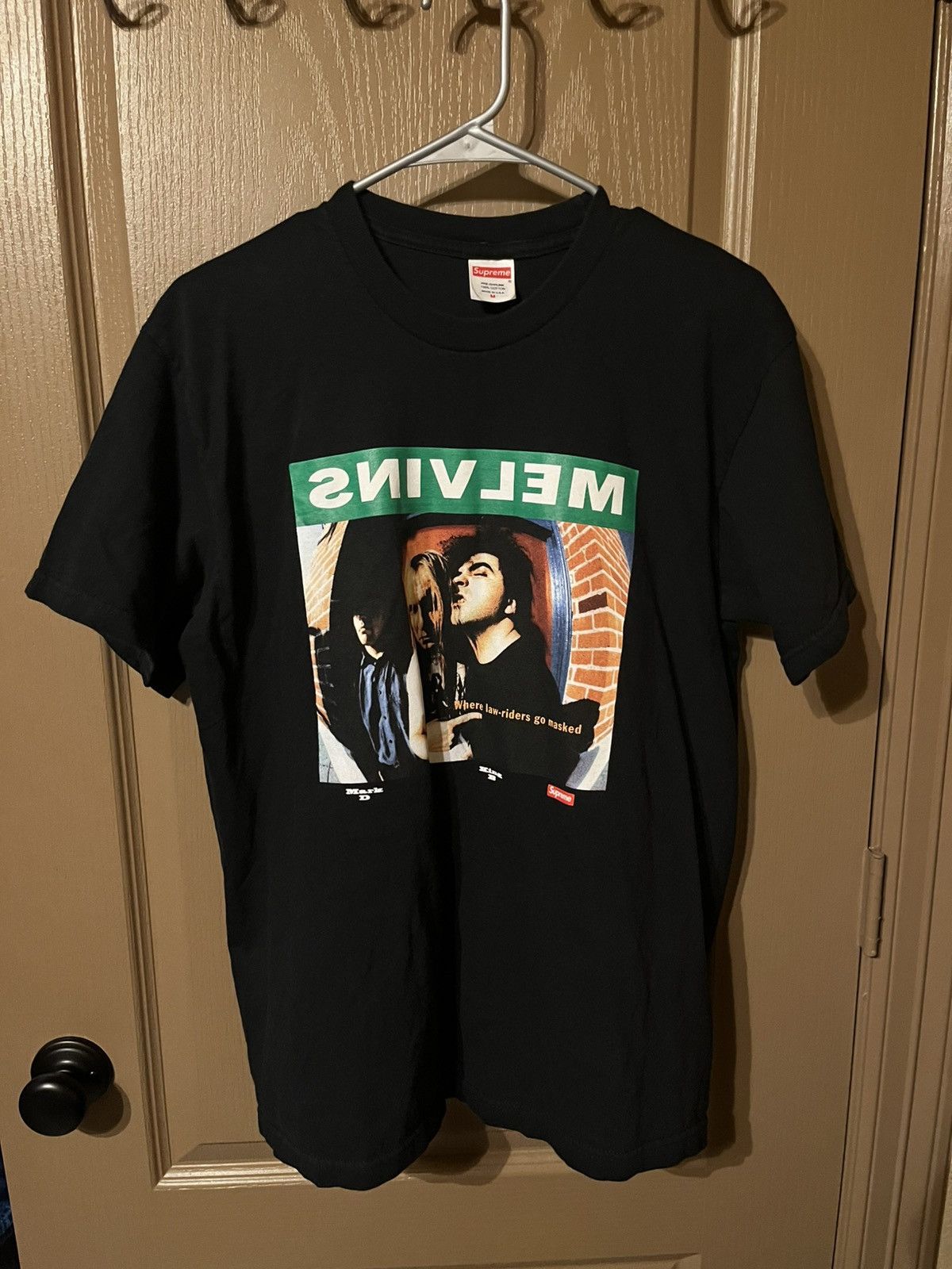 Melvins Prick Tee 24ss Supreme Melvins Prick Tee Black M