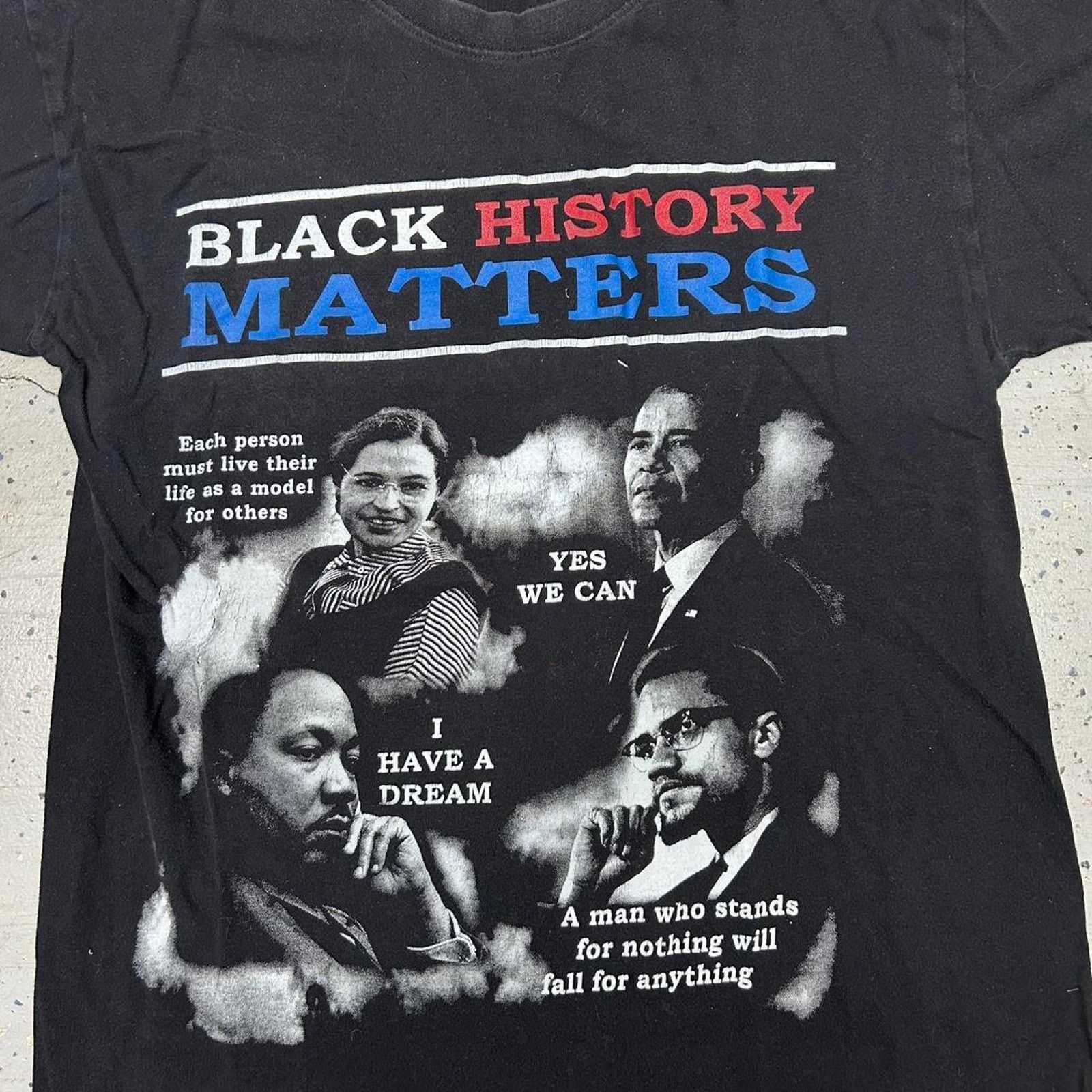 Other Y2K Black History Matters tee Size US XL / EU 56 / 4 - 2 Thumbnail