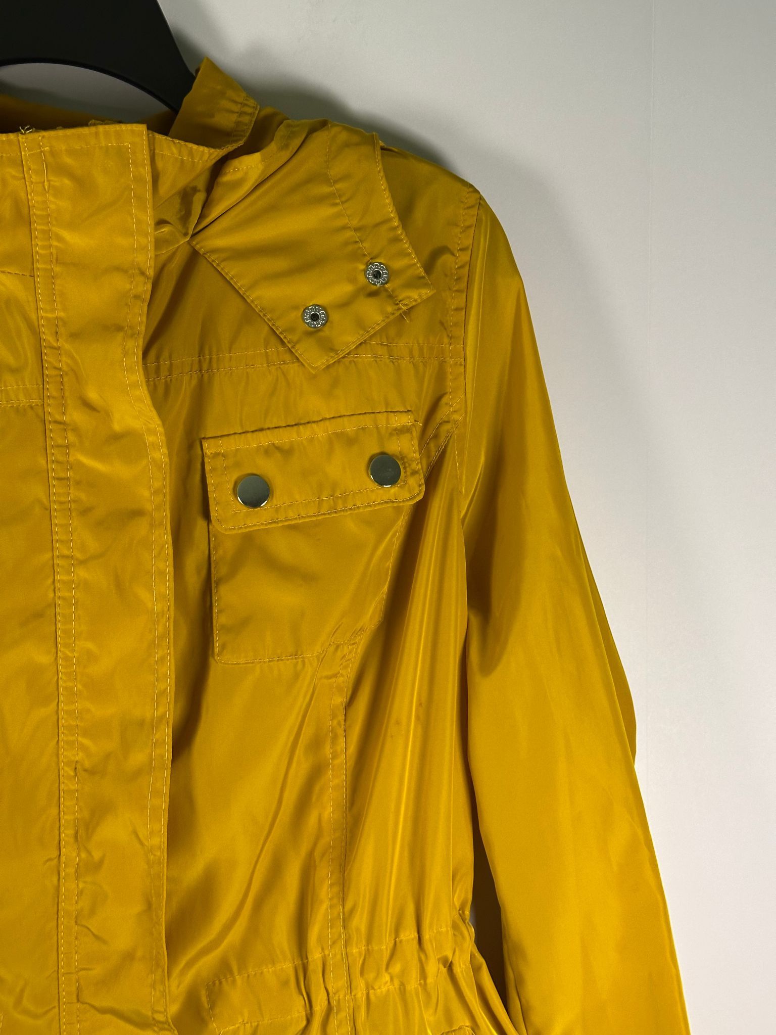 Other Athletic Collection Jacket Womens L Hooded Yellow Size L / US 10 / IT 46 - 4 Thumbnail