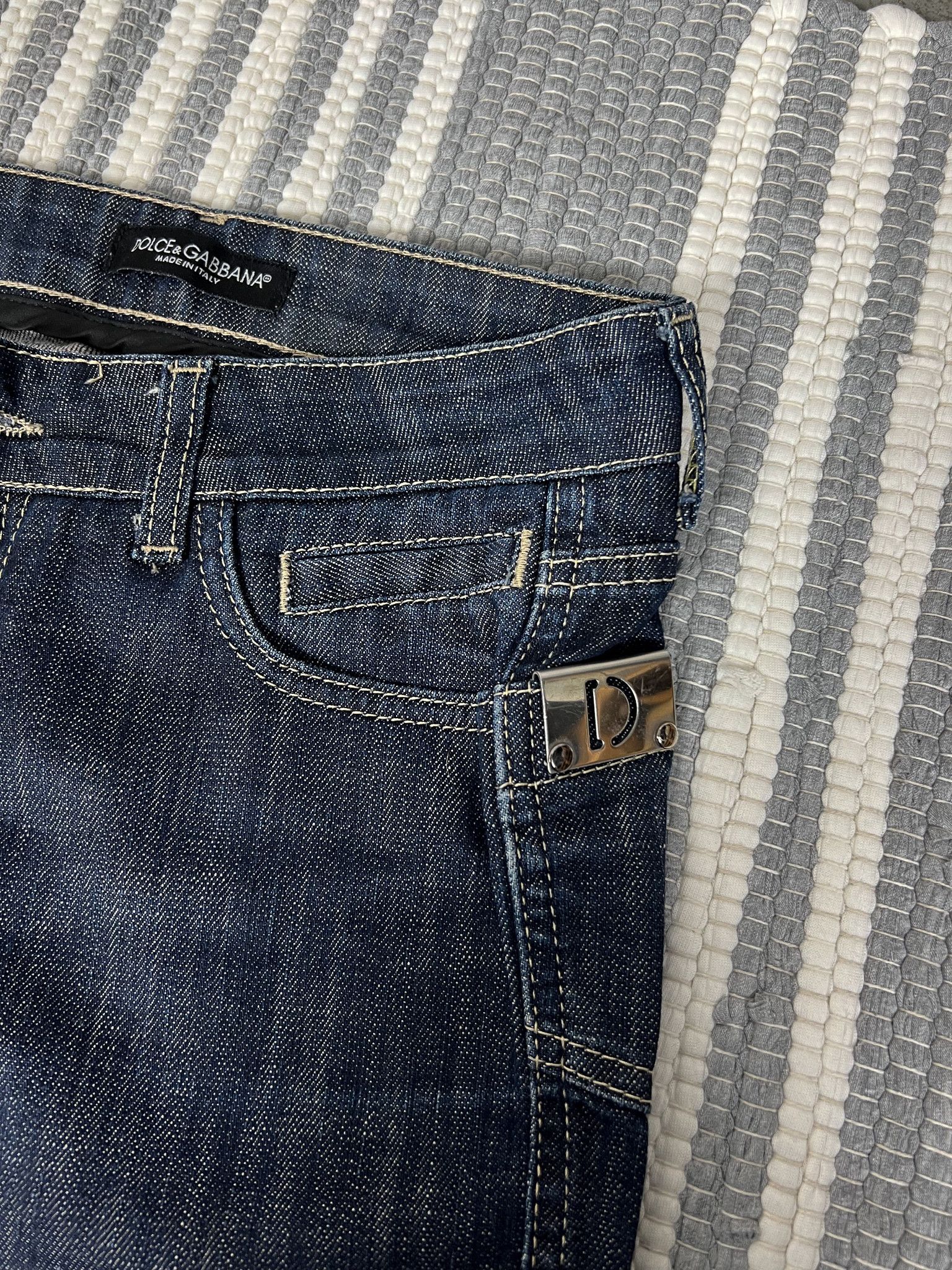 Dolce & Gabbana Dolce & Gabbana D&G Denim Pants Jeans Skinny Size 27" / US 4 / IT 40 - 5 Thumbnail