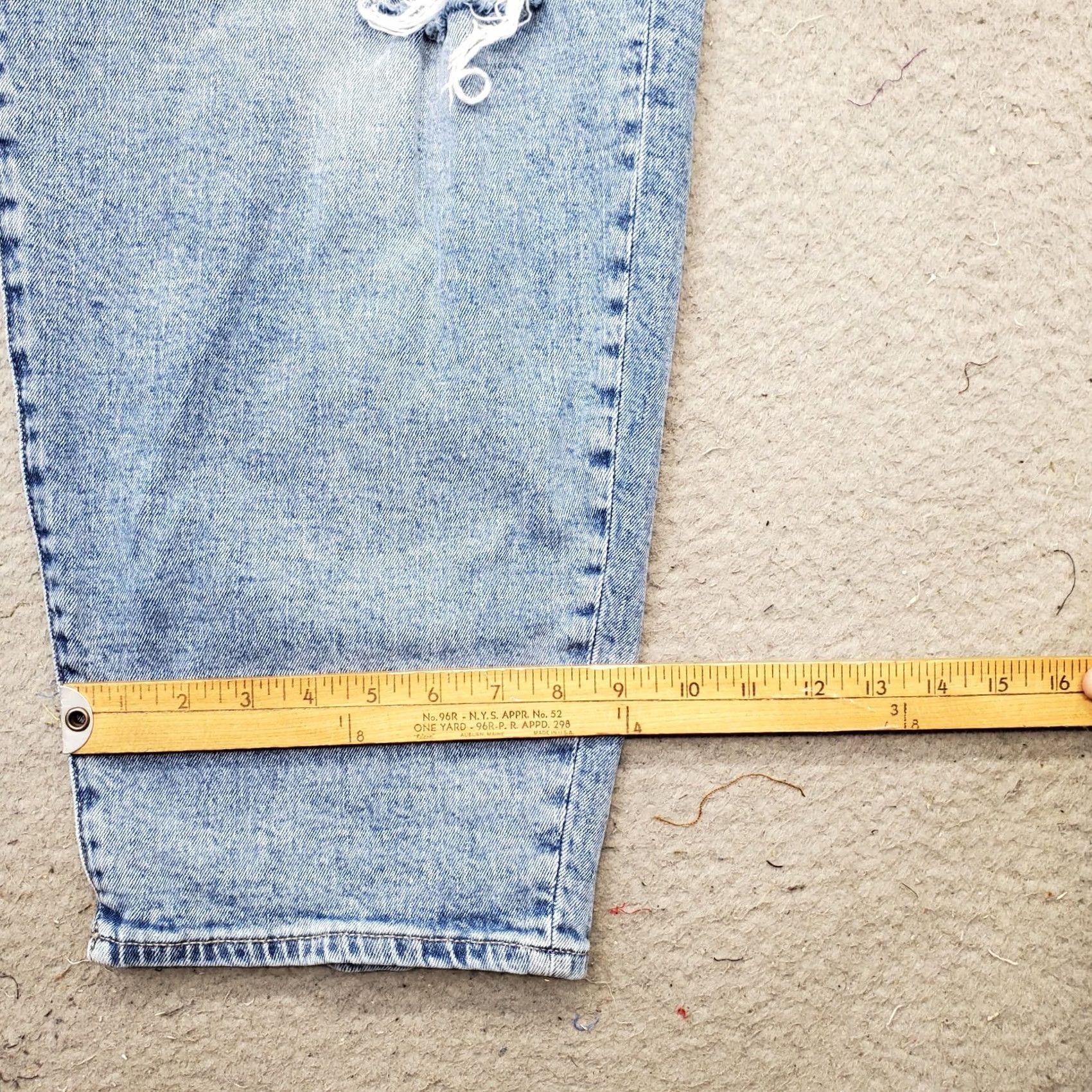 Old Navy Old Navy Jeans Women 26 Blue Denim High Rise Straight 5-Pocket Pockets Vintage: No CSS: N/A Size 26" / US 2 / IT 38 - 5 Thumbnail