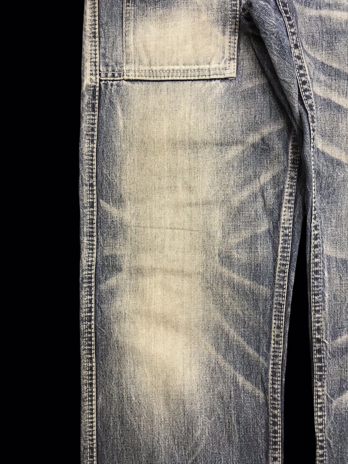 Japanese Brand 💥90s STYLE💥VERY RARE ARCHIVAL VANQUISH BUSH DENIM F414 Size US 33 - 7 Thumbnail
