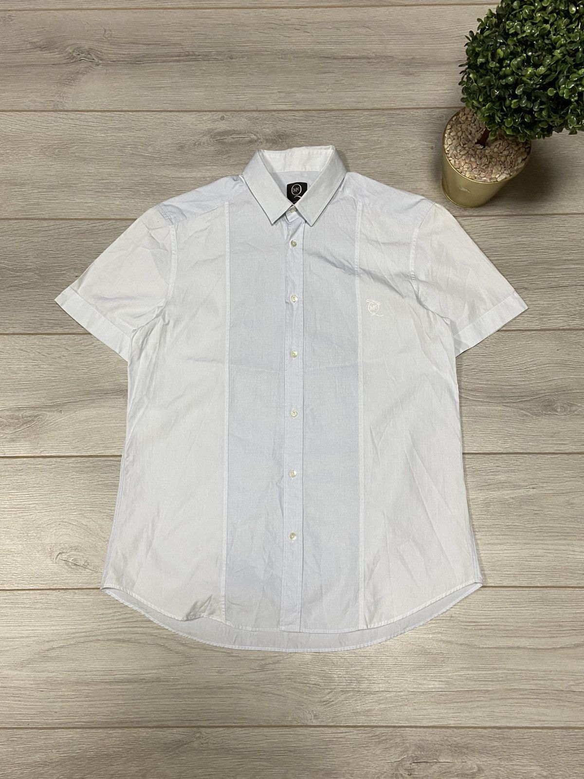 Alexander McQueen × MCQ × McQ Alexander McQueen Alexander McQueen pin 🧷 Vintage Shirt MCQ Size US M / EU 48-50 / 2 - 1 Thumbnail