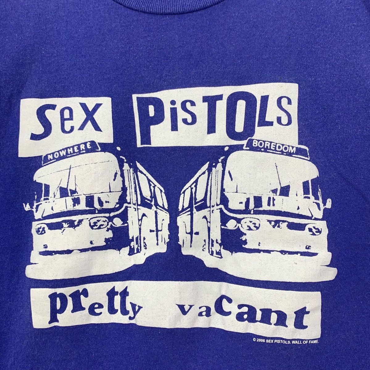 Vintage Vintage 90s SEX PISTOL The Filthy Lucre Tour Punk Rock Shirt Size US XXS / EU 40 - 3 Thumbnail