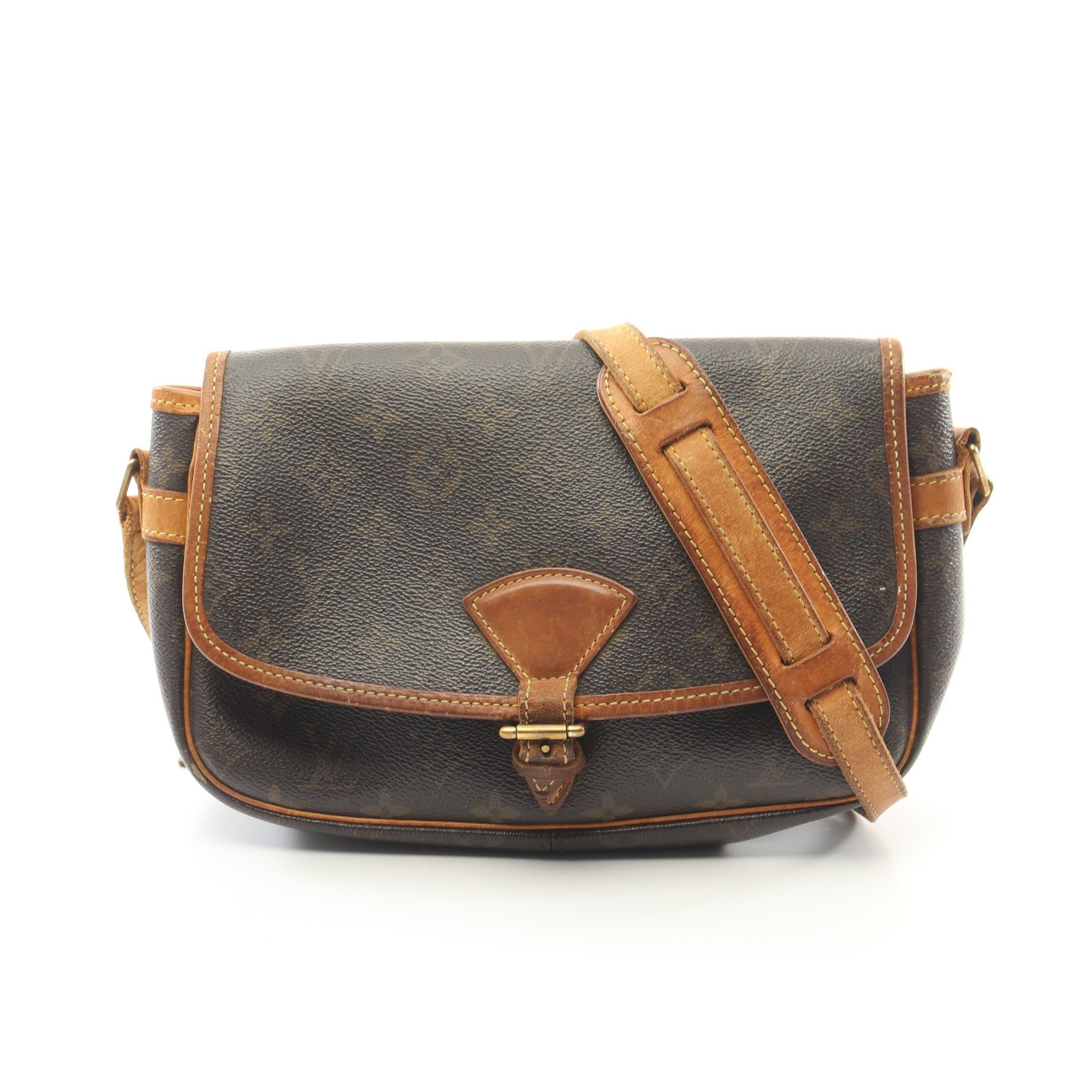 Louis Vuitton Louis Vuitton Sologne Monogram Shoulder Bag Leather Brown Size ONE SIZE - 1 Thumbnail
