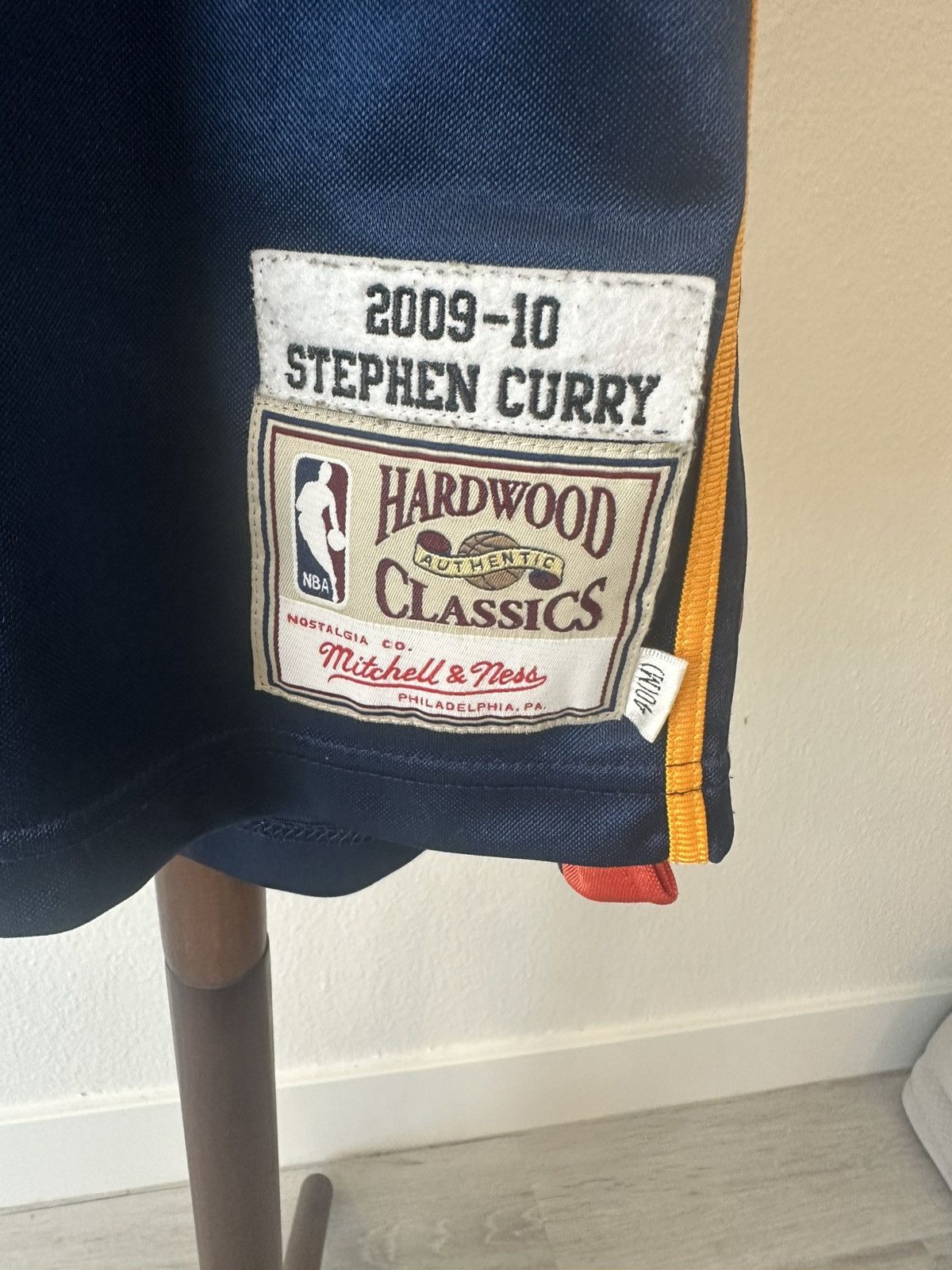 Mitchell & Ness Hardwood Classics Mitchell & Ness- Warriors Jersey Size US M / EU 48-50 / 2 - 3 Thumbnail