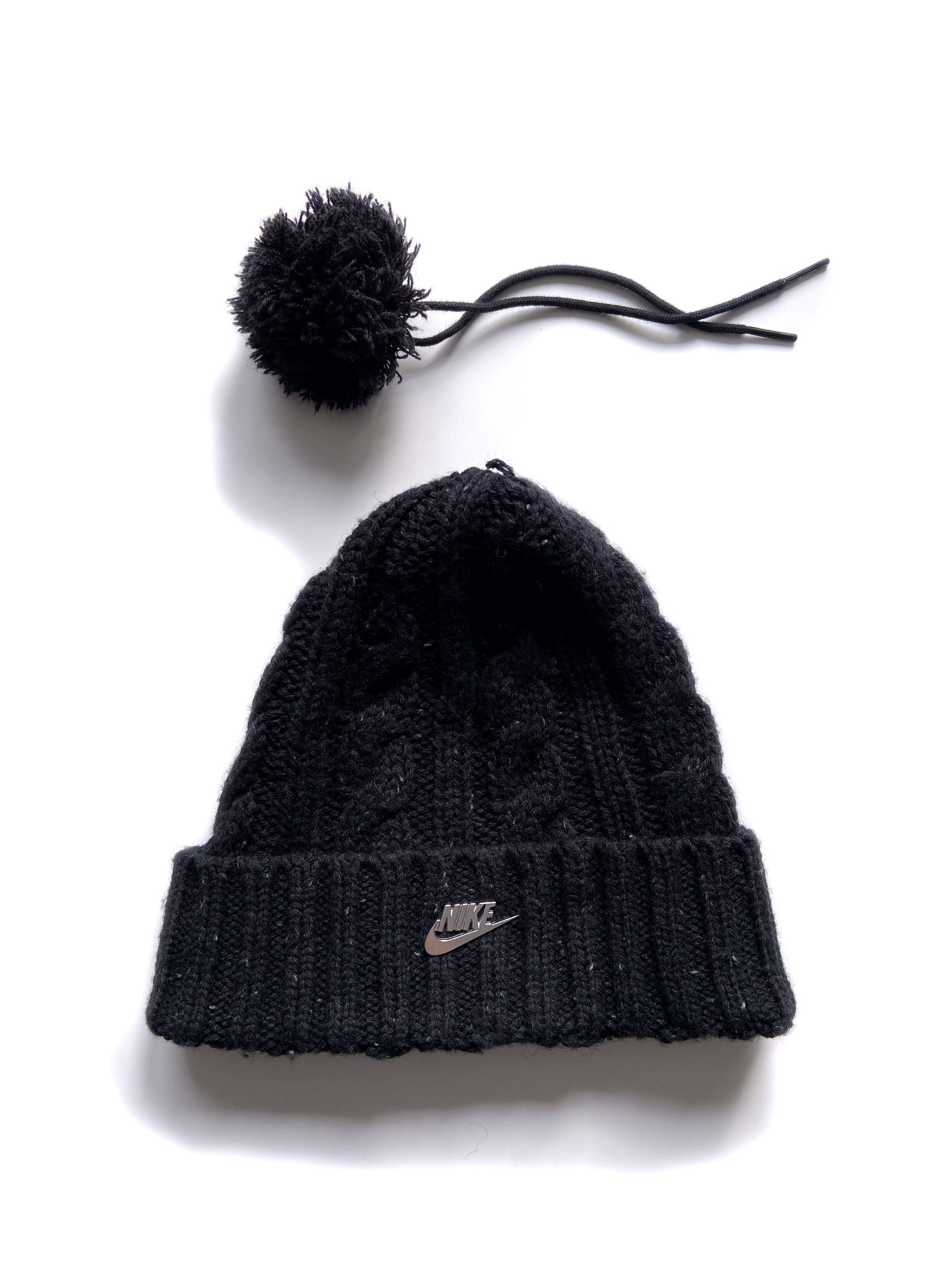 Nike Nike Knit Cuff Metal logo Beanie Size ONE SIZE - 3 Thumbnail