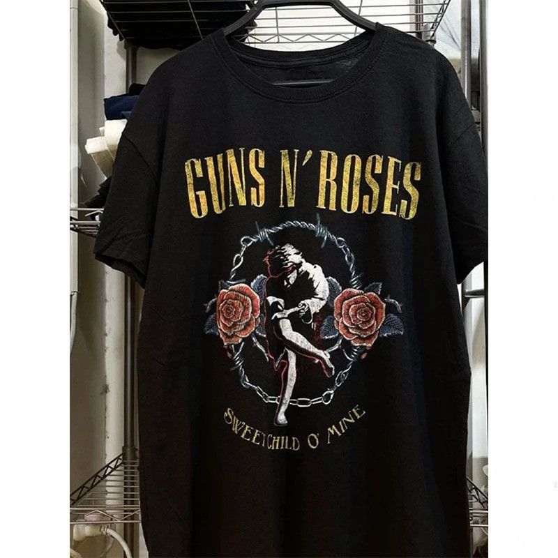 Vintage Roses T-Shirt Size US XL / EU 56 / 4 - 1 Thumbnail