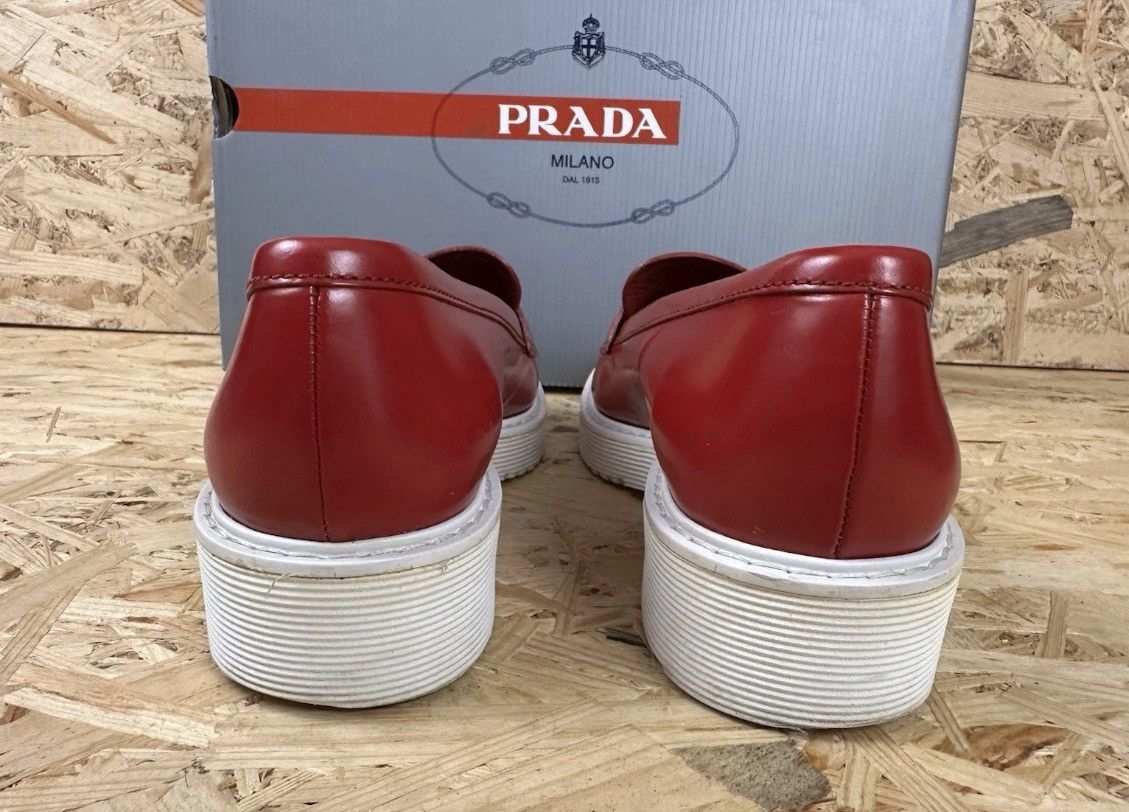 Prada Prada shoes size 41 IT red Size US 11 / IT 41 - 6 Thumbnail