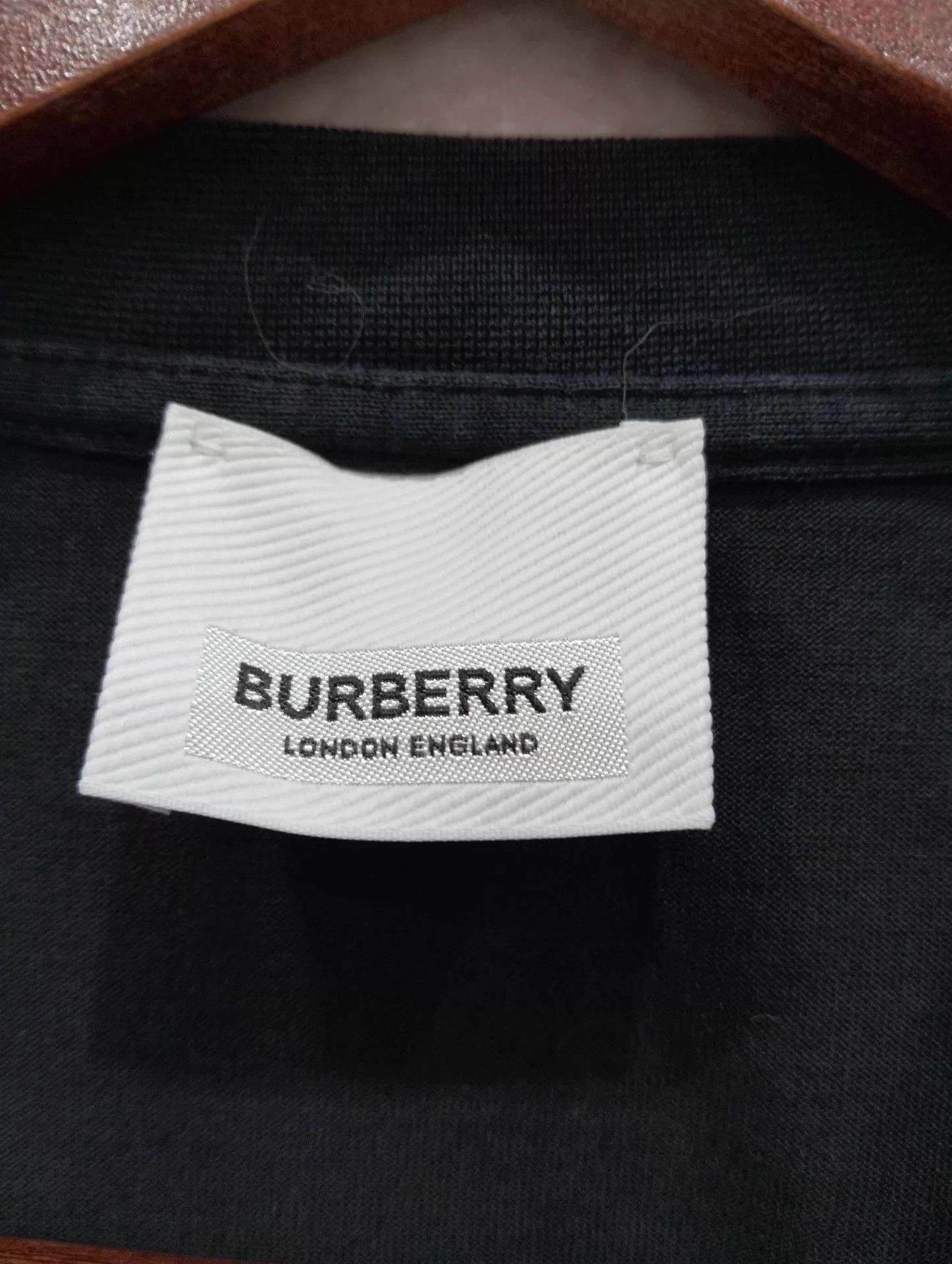 Burberry Burberry Chest Logo Black Short Sleeve L Size L / US 10 / IT 46 - 3 Thumbnail