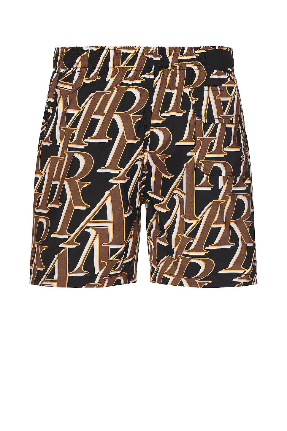 Amiri oc11z0225 Stacked Print Swim Trunks Short in Multicolor Size US 36 / EU 52 - 2 Thumbnail
