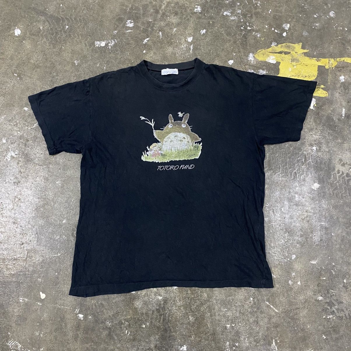 Anime Vintage 90s My Neighbor Totoro Anime Tee Studio Ghibli Manga Size US L / EU 52-54 / 3 - 2 Thumbnail