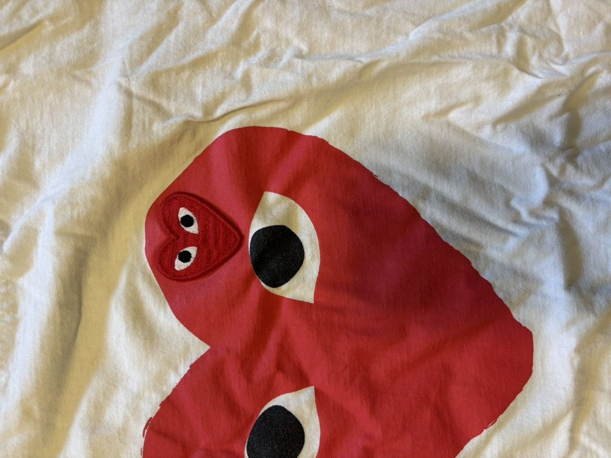 Comme des Garcons CDG white Tee Size L / US 10 / IT 46 - 4 Thumbnail