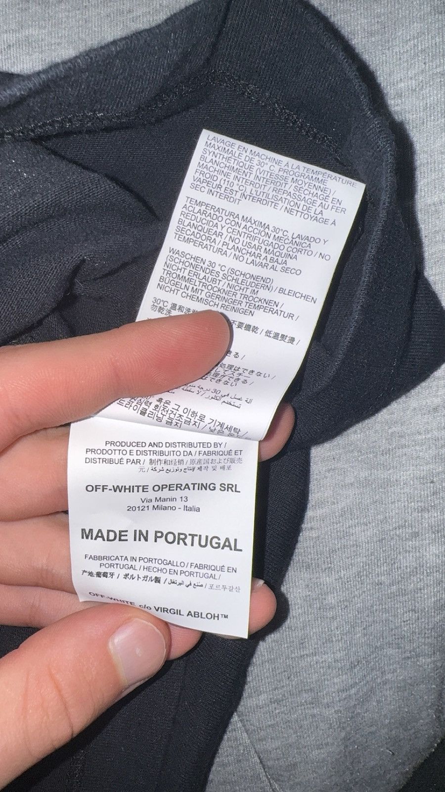 Off-White Off White Industrial LS Size US M / EU 48-50 / 2 - 6 Thumbnail