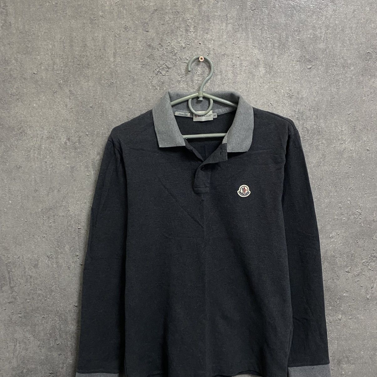 Moncler Moncler Polo Long Sleeve Size US S / EU 44-46 / 1 - 4 Thumbnail