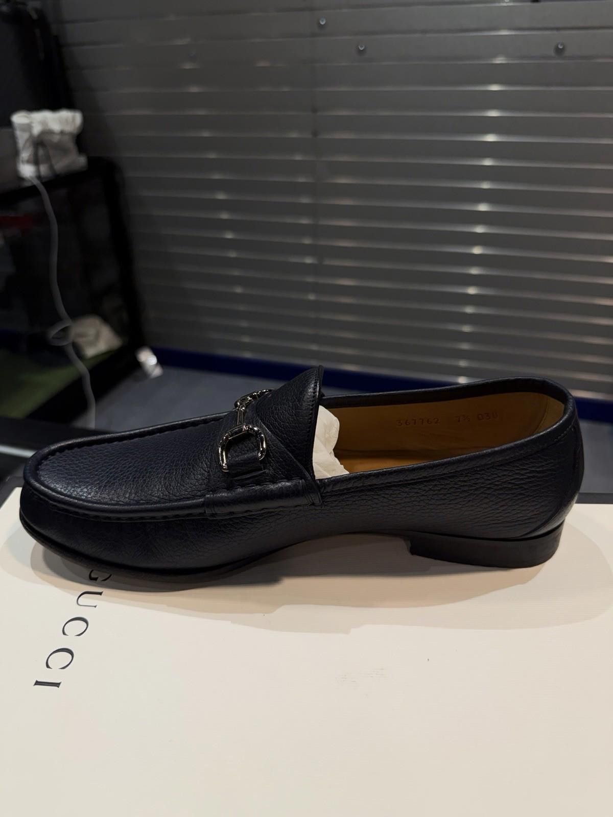 Gucci GUCCI $1050 Horesebit 1953 Men's Loafer Blue 7G+/8US 1 Size US 8 / EU 41 - 12 Thumbnail