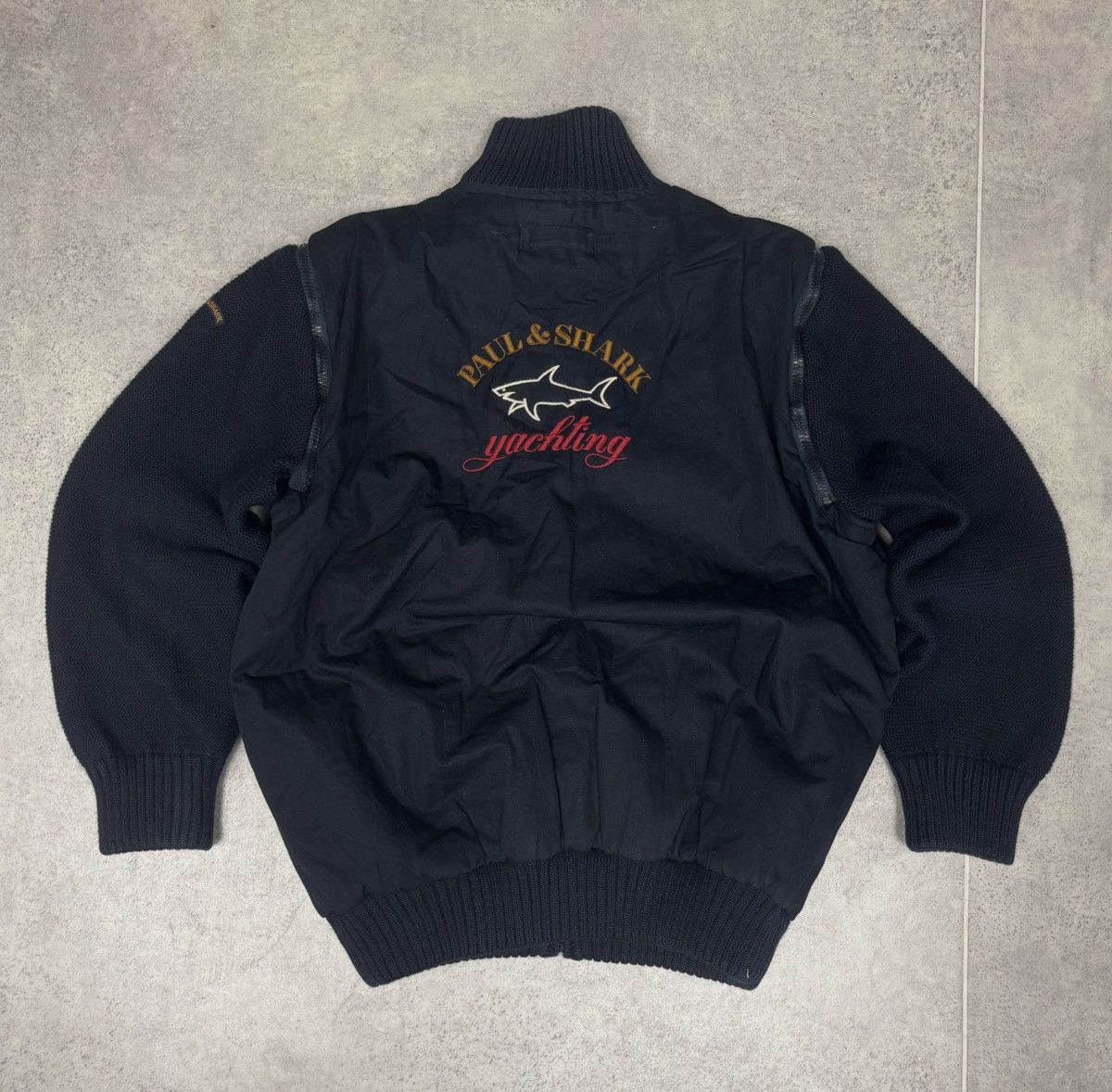 Paul & Shark Navy wool heavy bomber Size US L / EU 52-54 / 3 - 1 Thumbnail