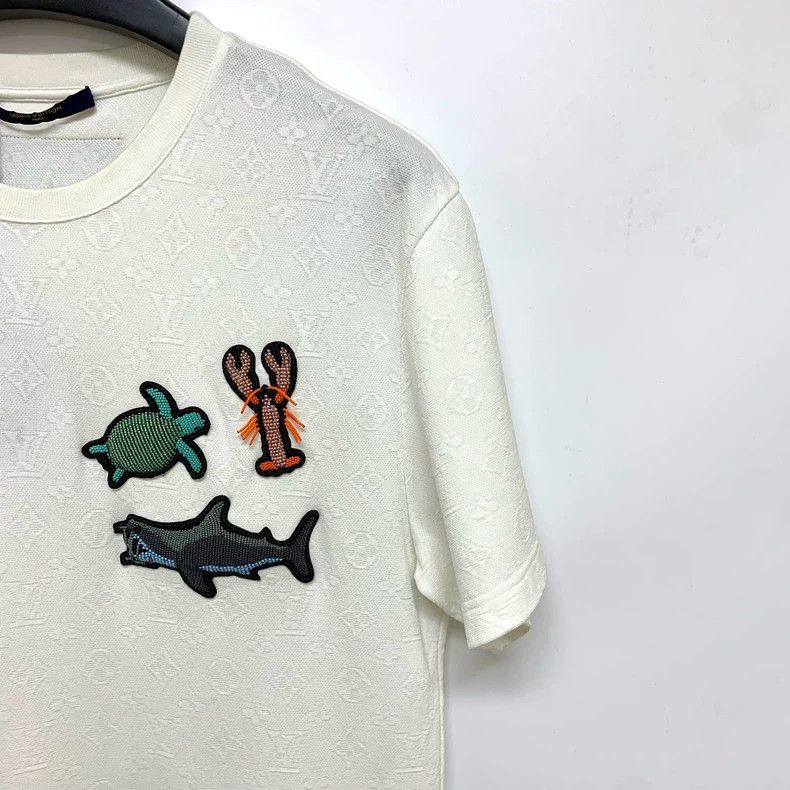 Louis Vuitton Louis Vuitton Ocean beaded short sleeves 2503-Nextarrow Size US L / EU 52-54 / 3 - 6 Thumbnail