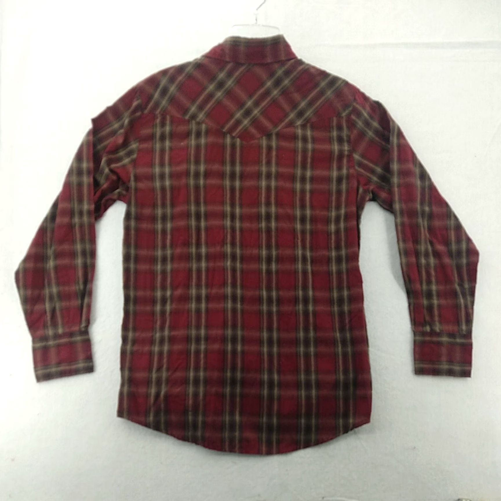 Vintage Bit & Bridle Western Shirt Mens M Plaid Pearl Snap Long Sleeve Button-Up Cowboys Shirt Size US M / EU 48-50 / 2 - 2 Thumbnail