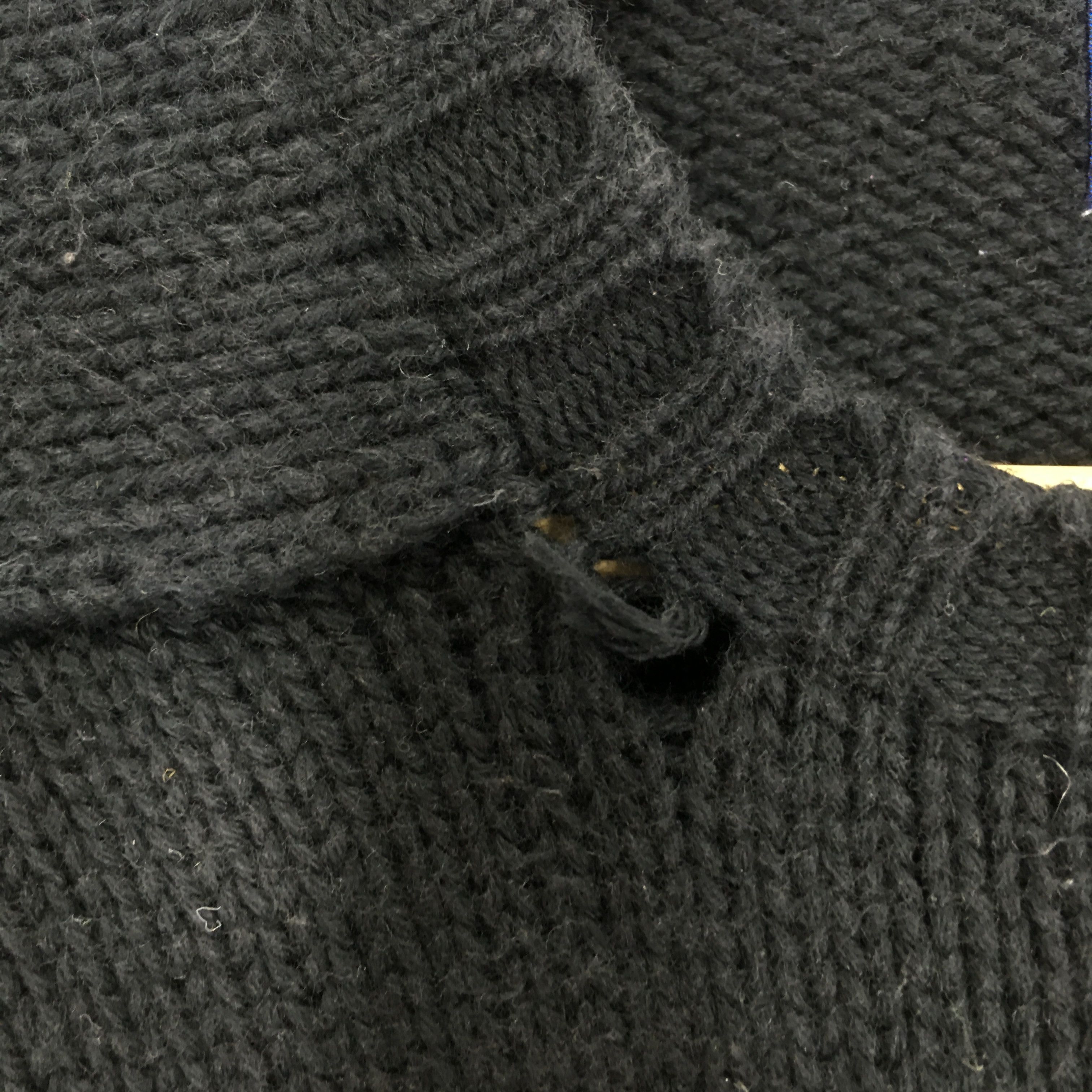 Polo Ralph Lauren Vintage Polo Ralph Lauren Black Cable Knit - 505 Size US L / EU 52-54 / 3 - 7 Thumbnail