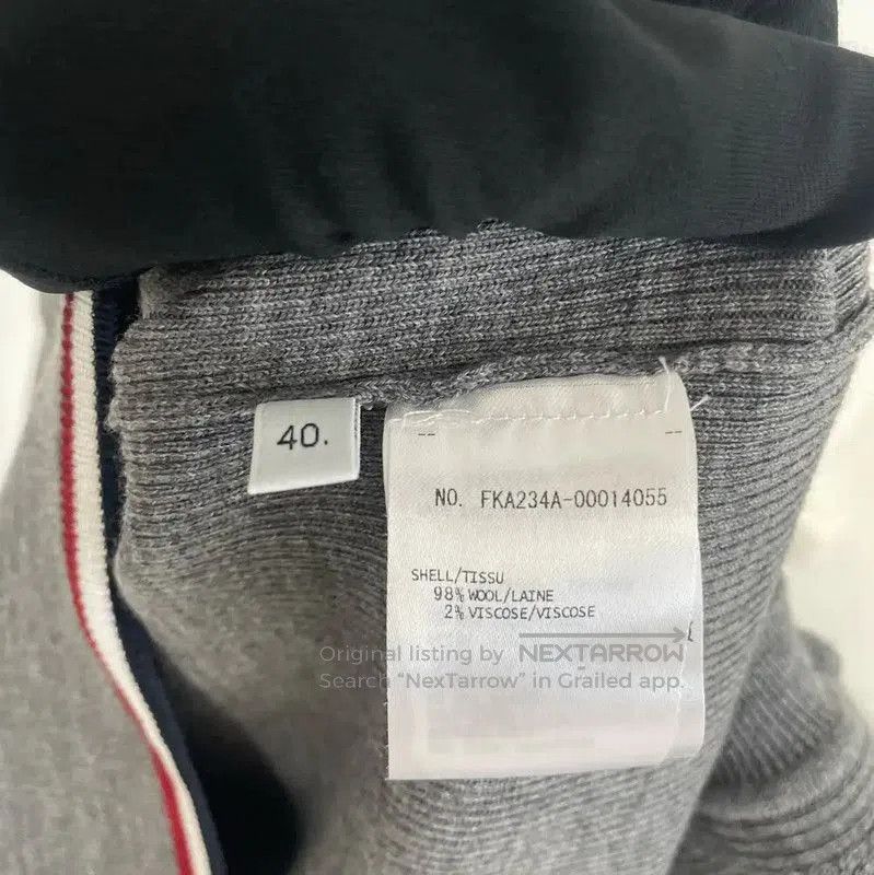 Thom Browne Thom Browne Gray Wool Sweater for Women . Size S / US 4 / IT 40 - 7 Thumbnail