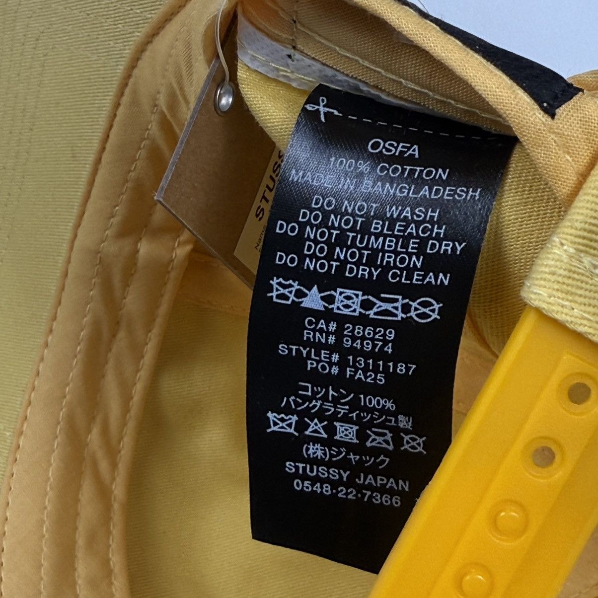Stussy MD Chenille S Cap Size ONE SIZE - 5 Thumbnail