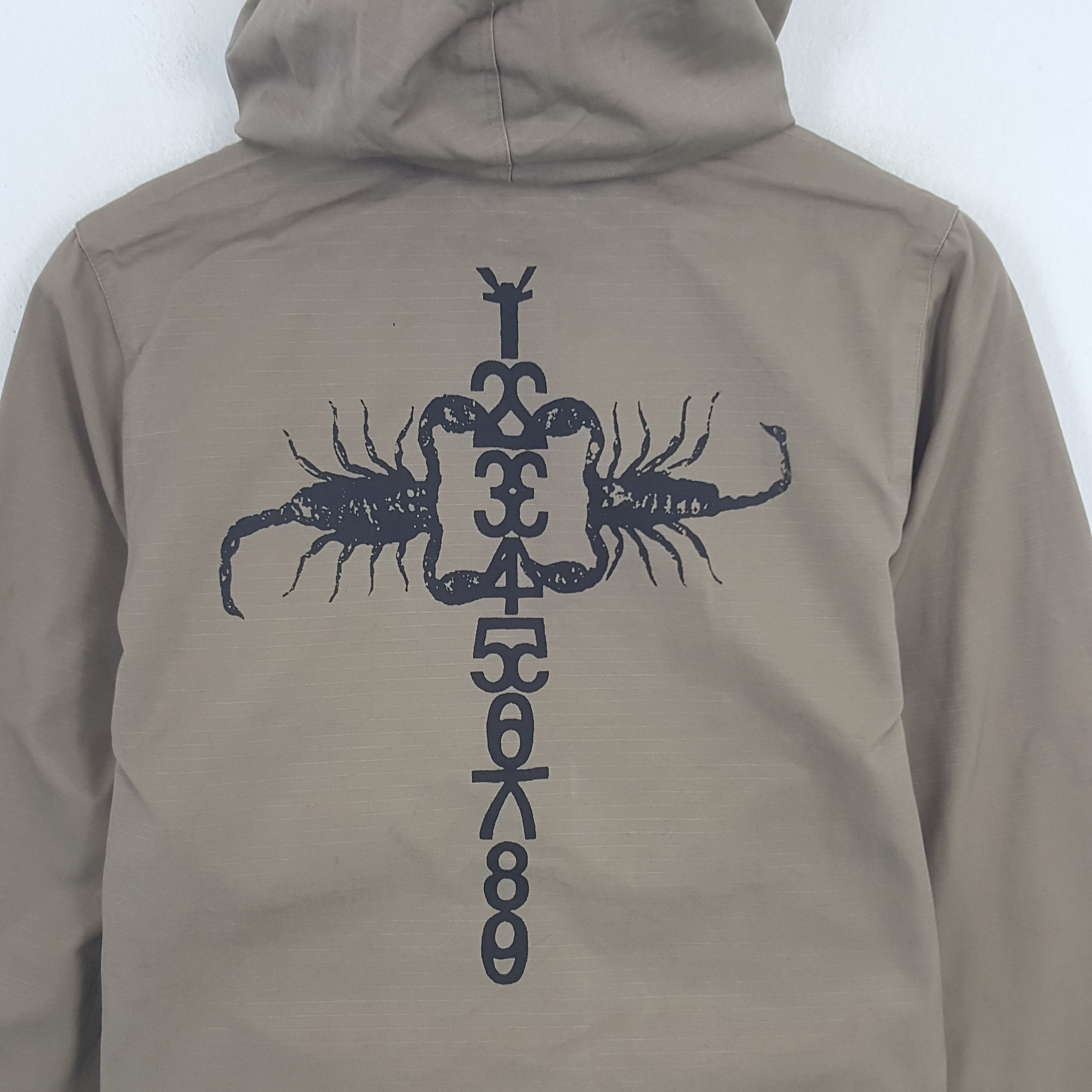 A.P.C. Vintage A.P.C. X Custom Scorpion Hoodie Jacket Size US S / EU 44-46 / 1 - 2 Thumbnail