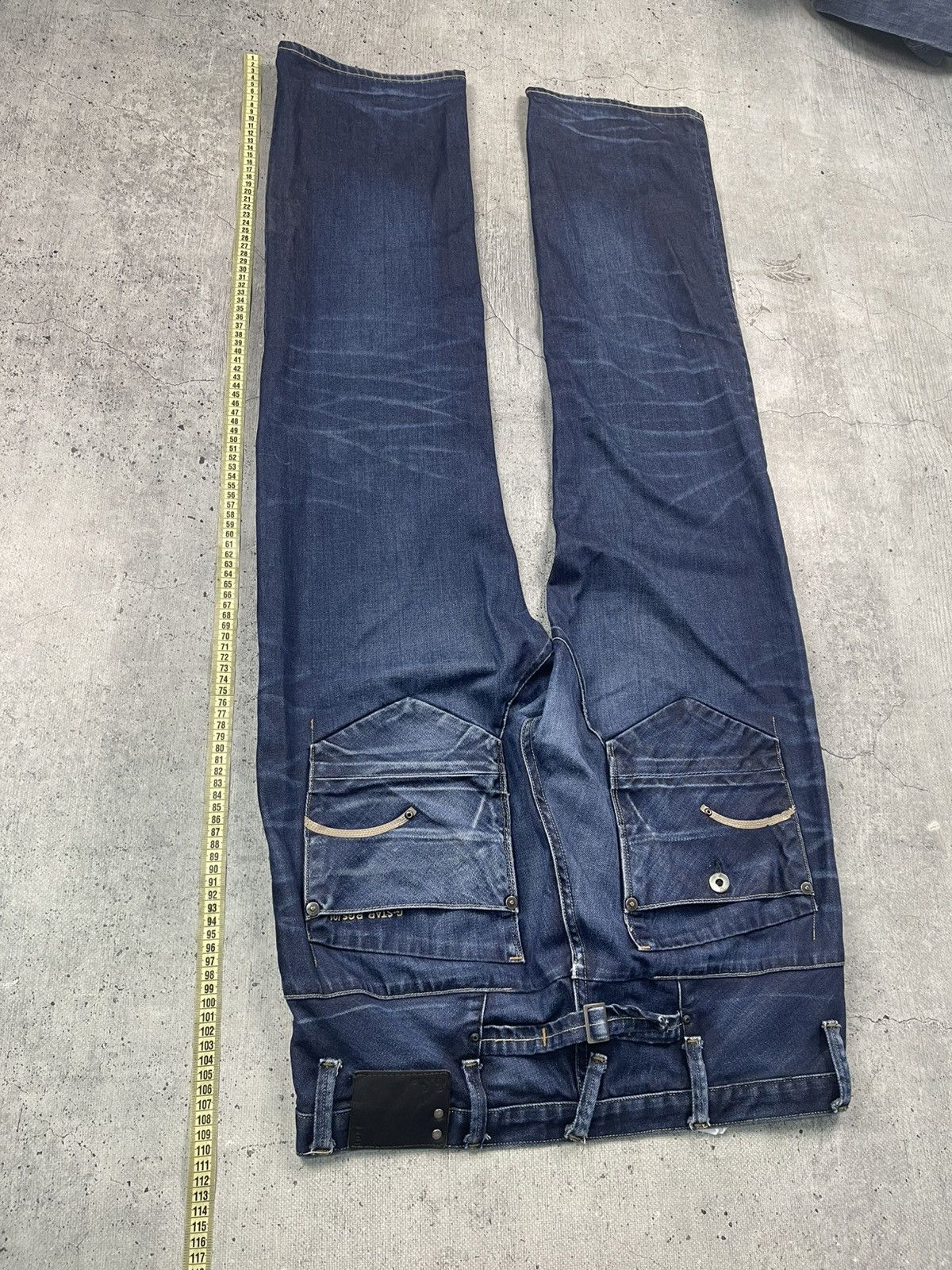 Japanese Brand crazy bondage g star raw vintage jeans if six was nine y2k Size US 34 / EU 50 - 6 Thumbnail