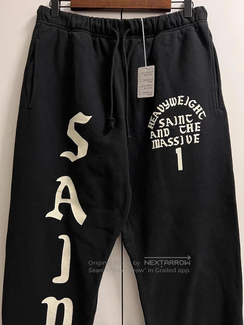 Saint Michael Saint Michael size l Logo velvet sweatpants Size US 30 / EU 46 - 3 Thumbnail